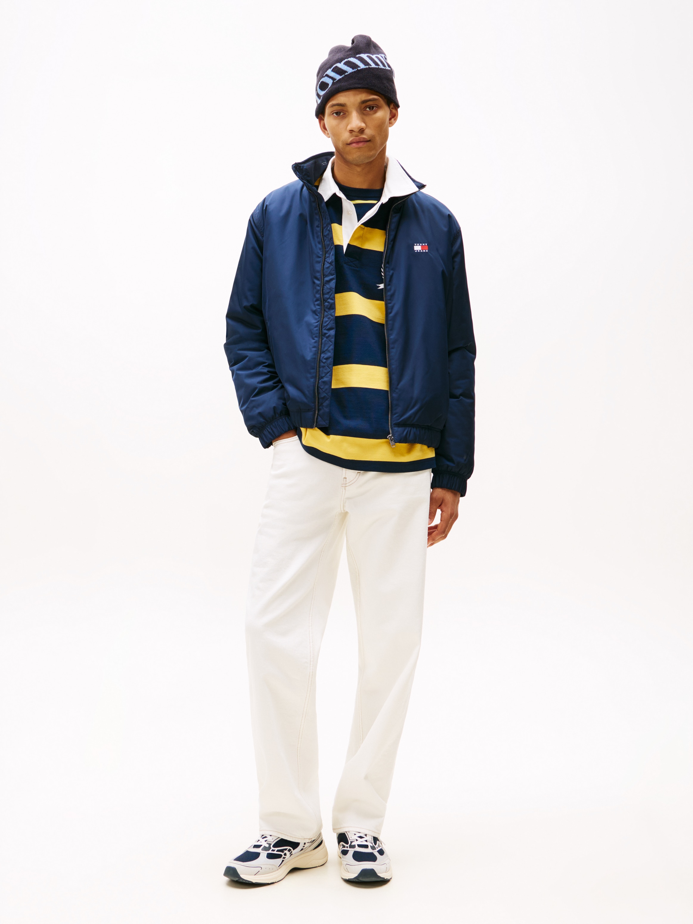 Tommy Jeans Blouson »TJM ESSENTIAL PADDED JACKET EXT«, glänzend, Stretchbündchen, Stehkragen