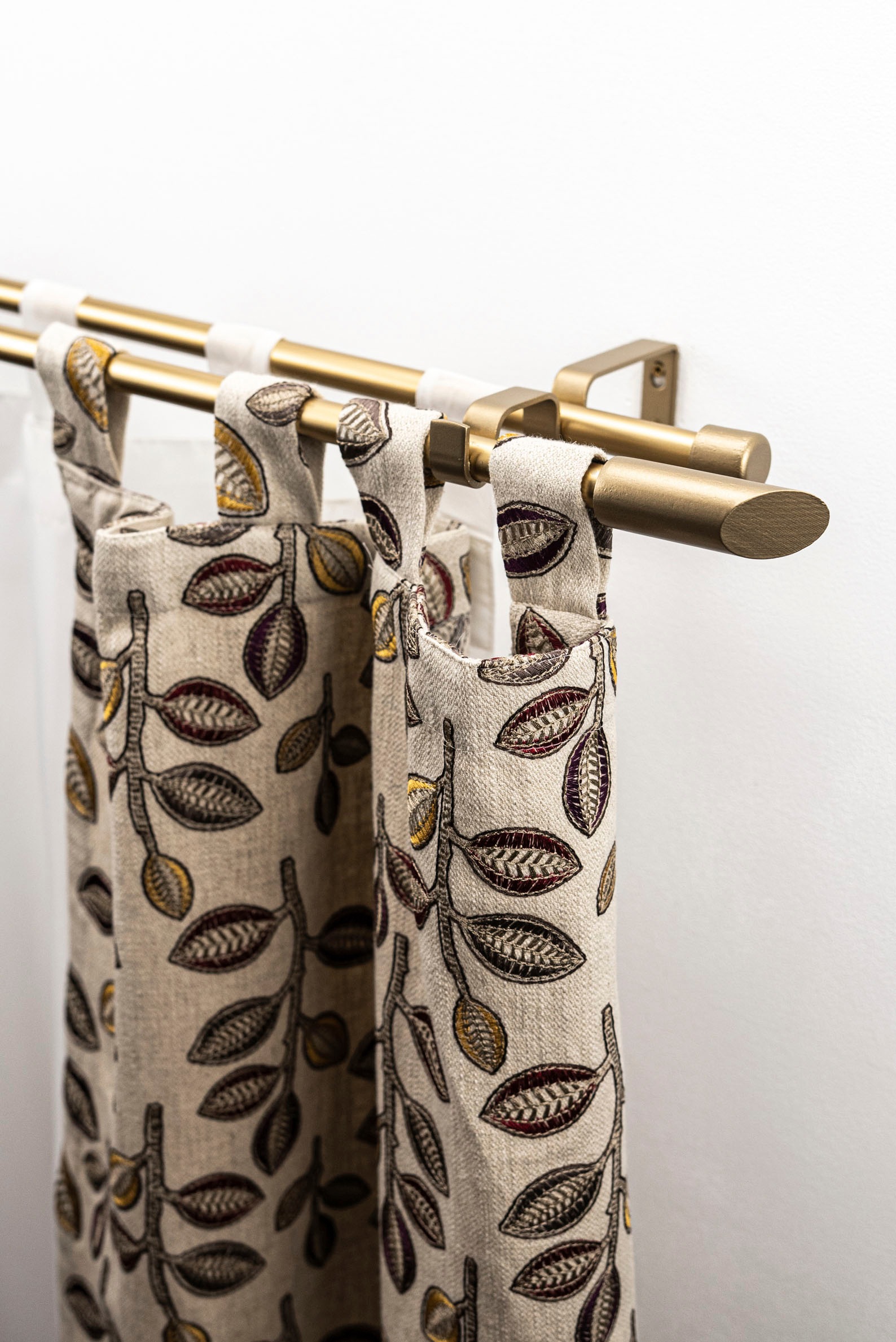 GARESA Gardinenstange »ZYLI mit offenem Träger« 2 läufig-läufig Wunschmaßlä günstig online kaufen