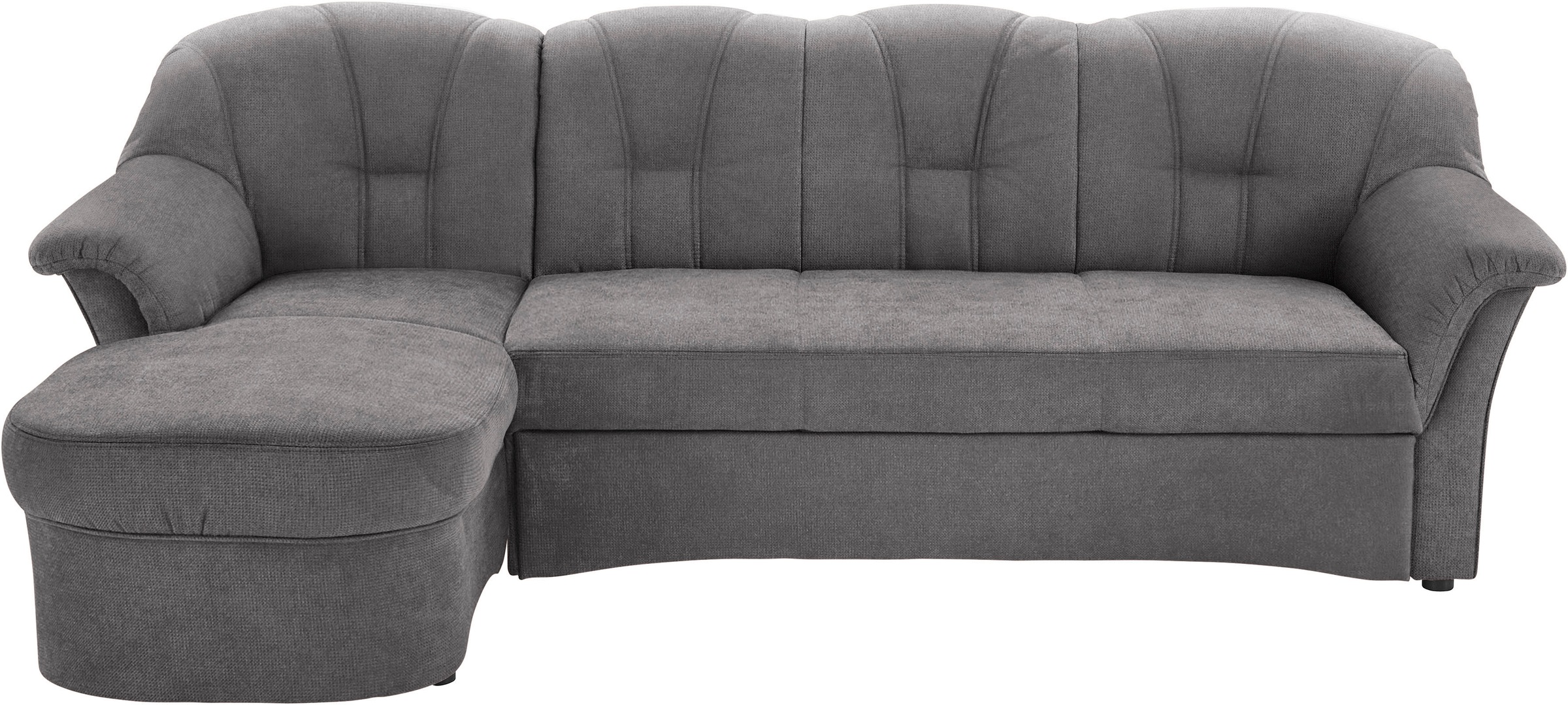 DOMO collection Ecksofa Papenburg L-Form, in großer Farbvielfalt, wahlweise mit Bettfunktion