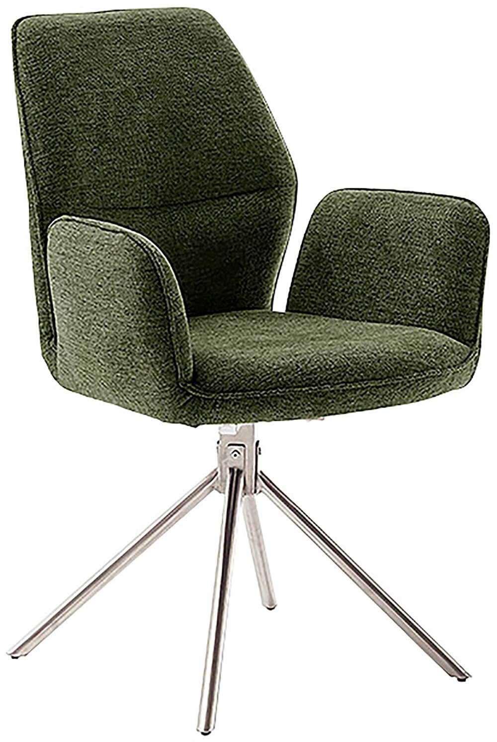 MCA furniture Esszimmerstuhl »GREYTON«, Chenille, (2er-Set), drehbar 180°, günstig online kaufen