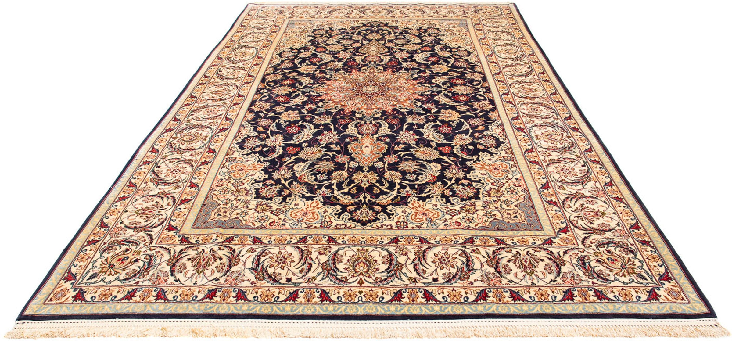 morgenland Orientteppich »Perser - Isfahan - Premium - 327 x 202 cm - dunke günstig online kaufen