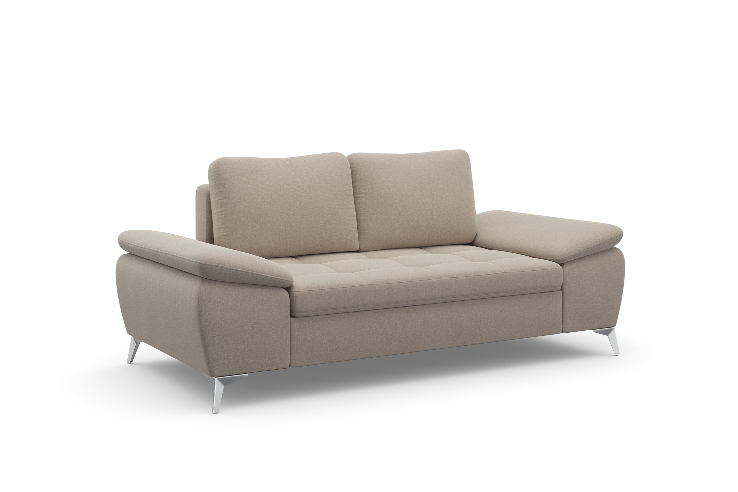 sit&more 2-Sitzer »Latigo«, mit hochwertigen Metallfüßen