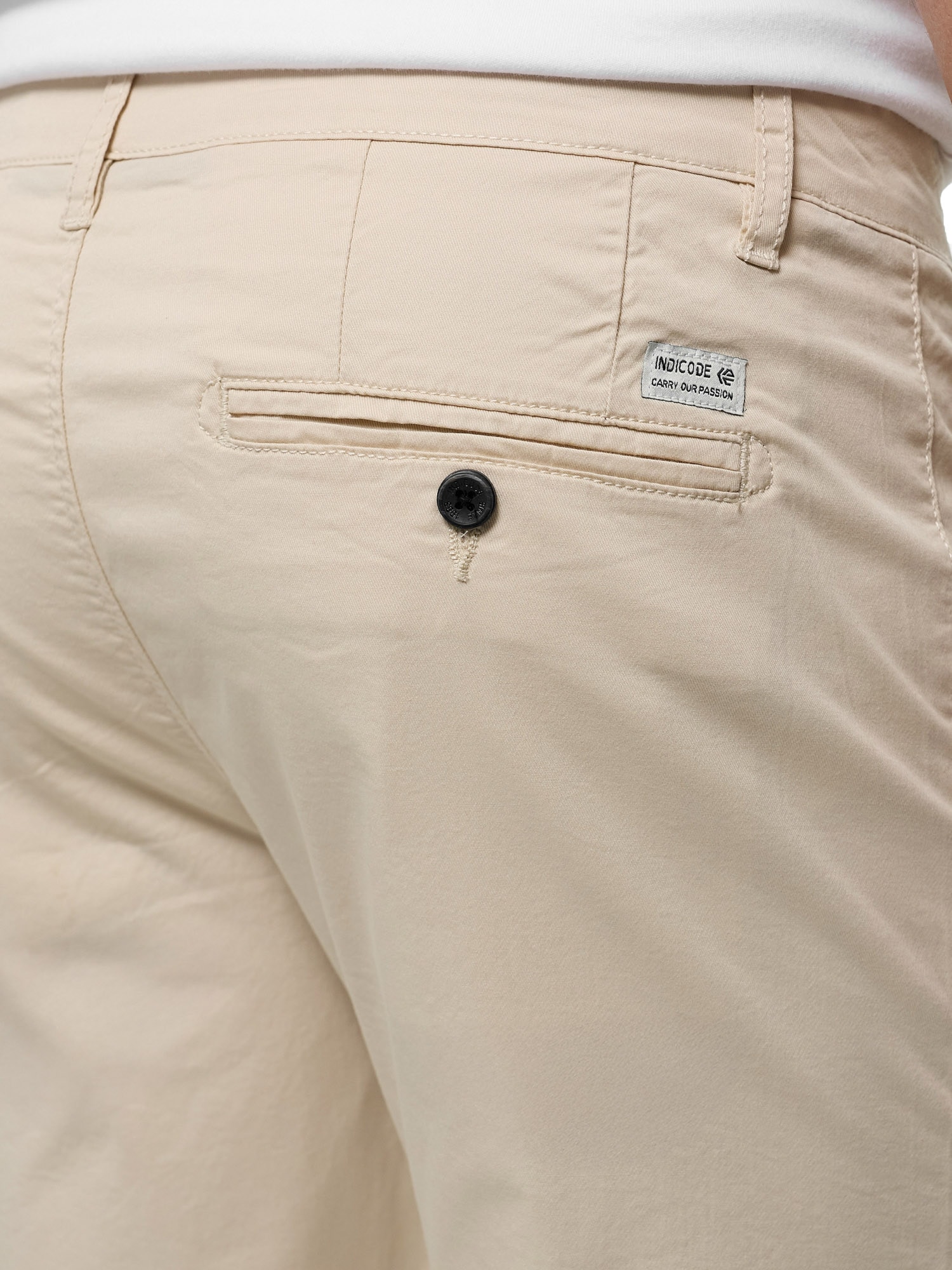 Indicode Chinoshorts »INSpring Pleat Shorts«