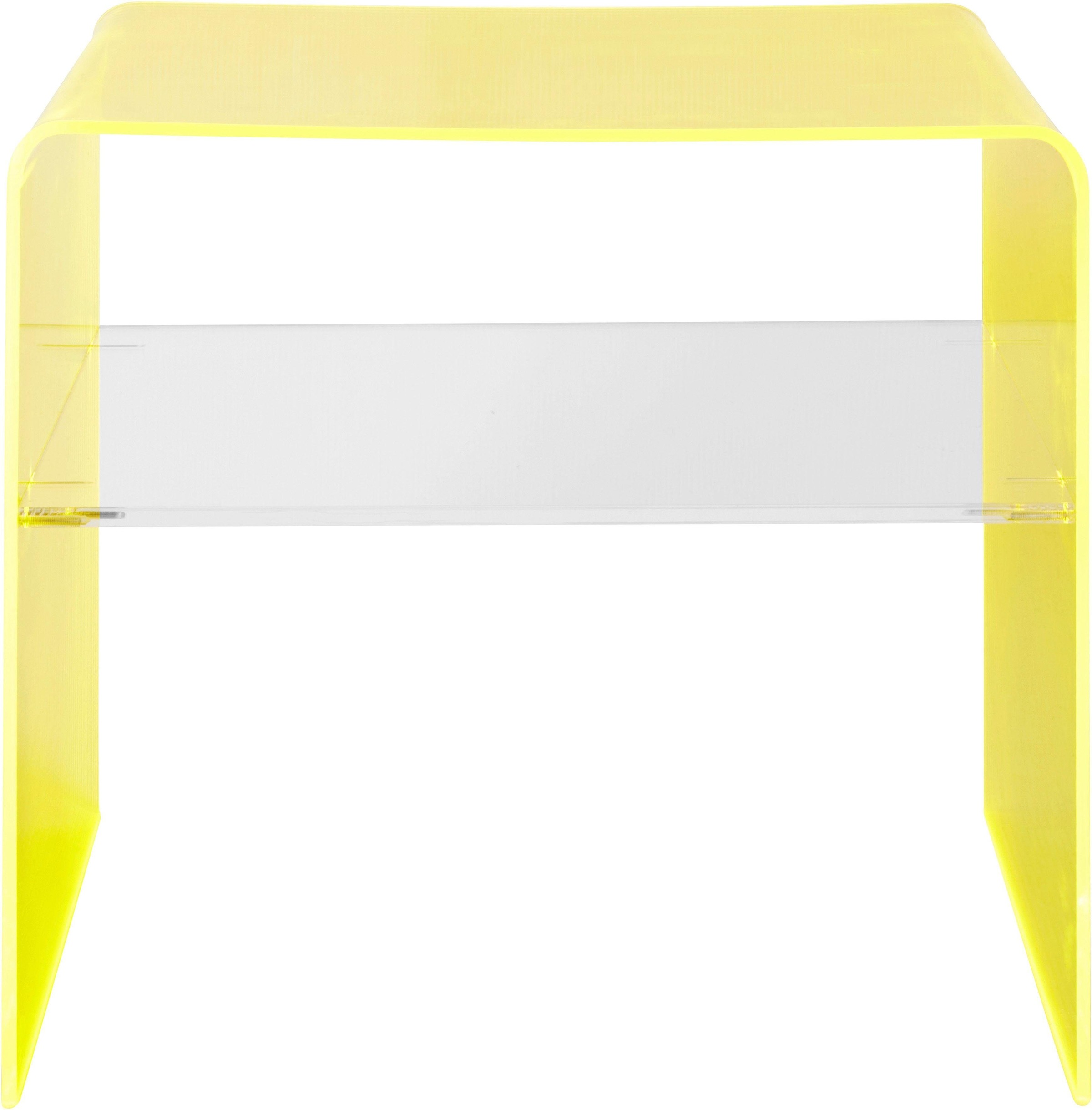Places of Style Beistelltisch »Remus«, fluoreszierendes Acrylglas günstig online kaufen