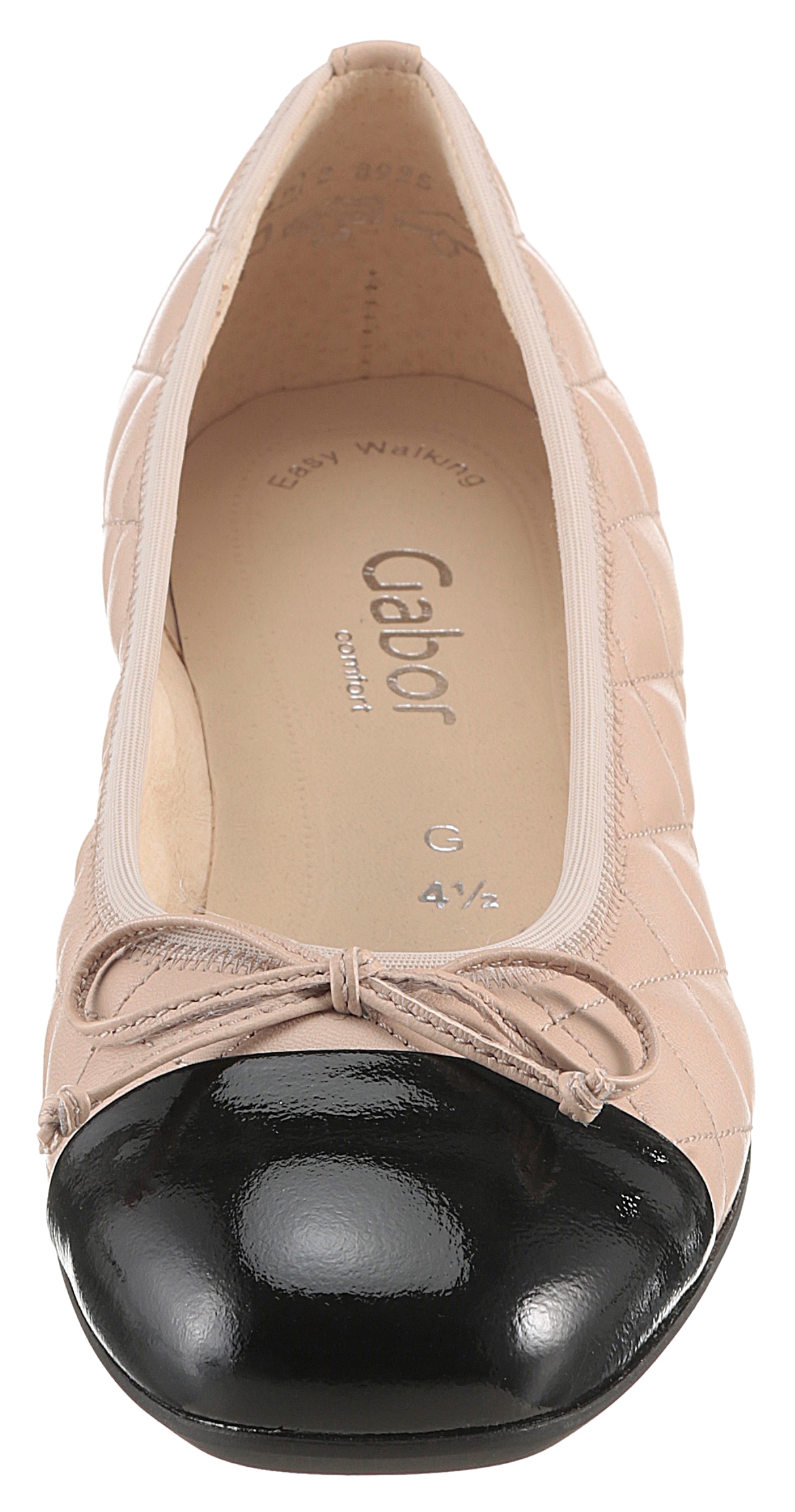 Gabor Ballerina »PRATO«, Blockabsatz, Businessschuh, Komfortschuh in Bequemweite G (=weit)