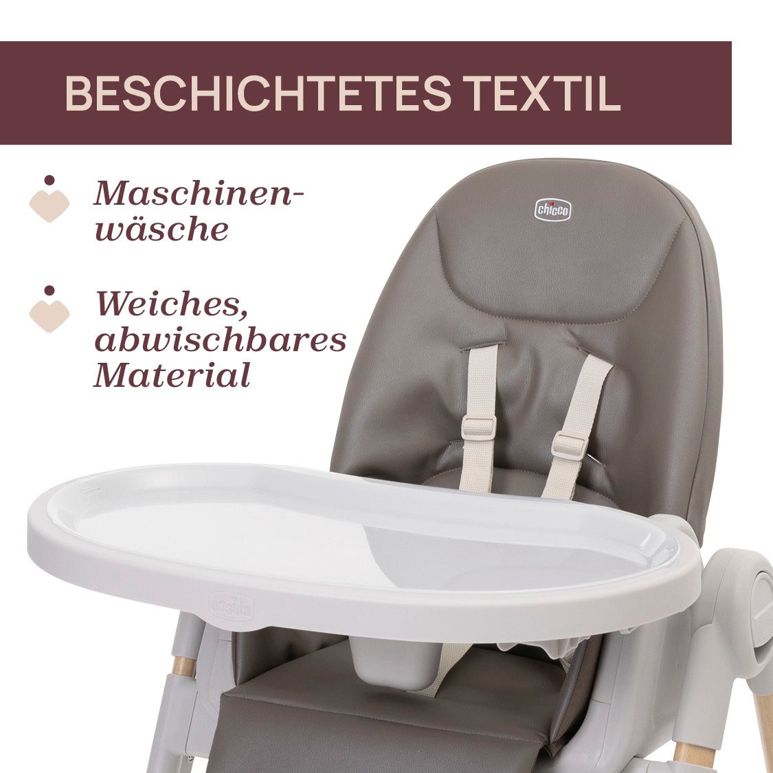 Chicco Hochstuhl »Polly Armonia Scandinavia«, mit Essbrett
