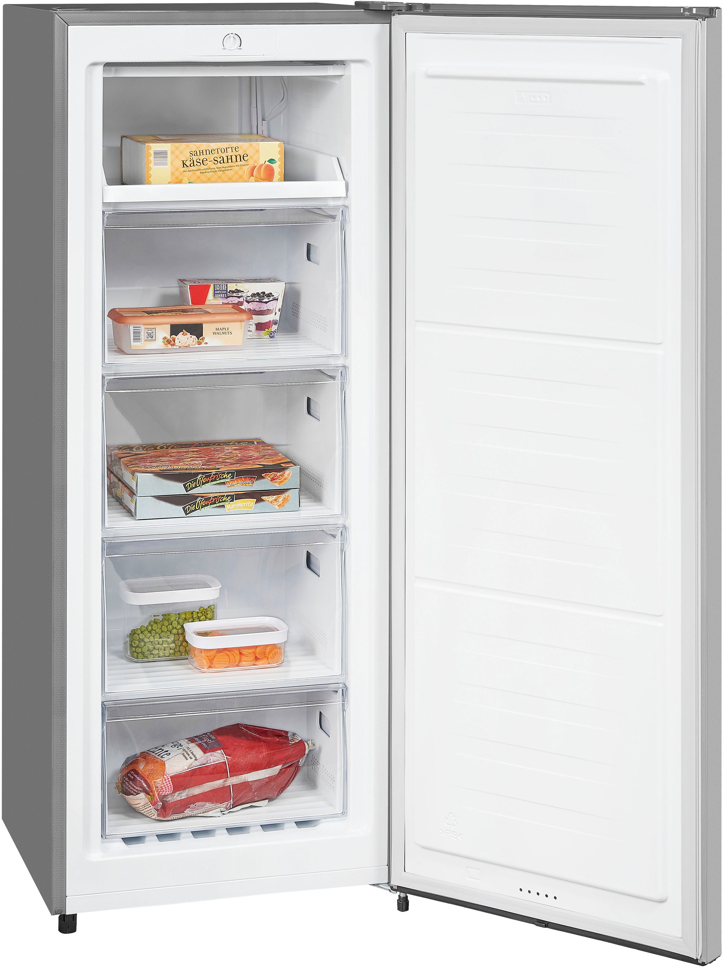 2. Bild von exquisit Gefrierschrank »GS230-010E«, 143,5 cm hoch, 55,0 cm breit