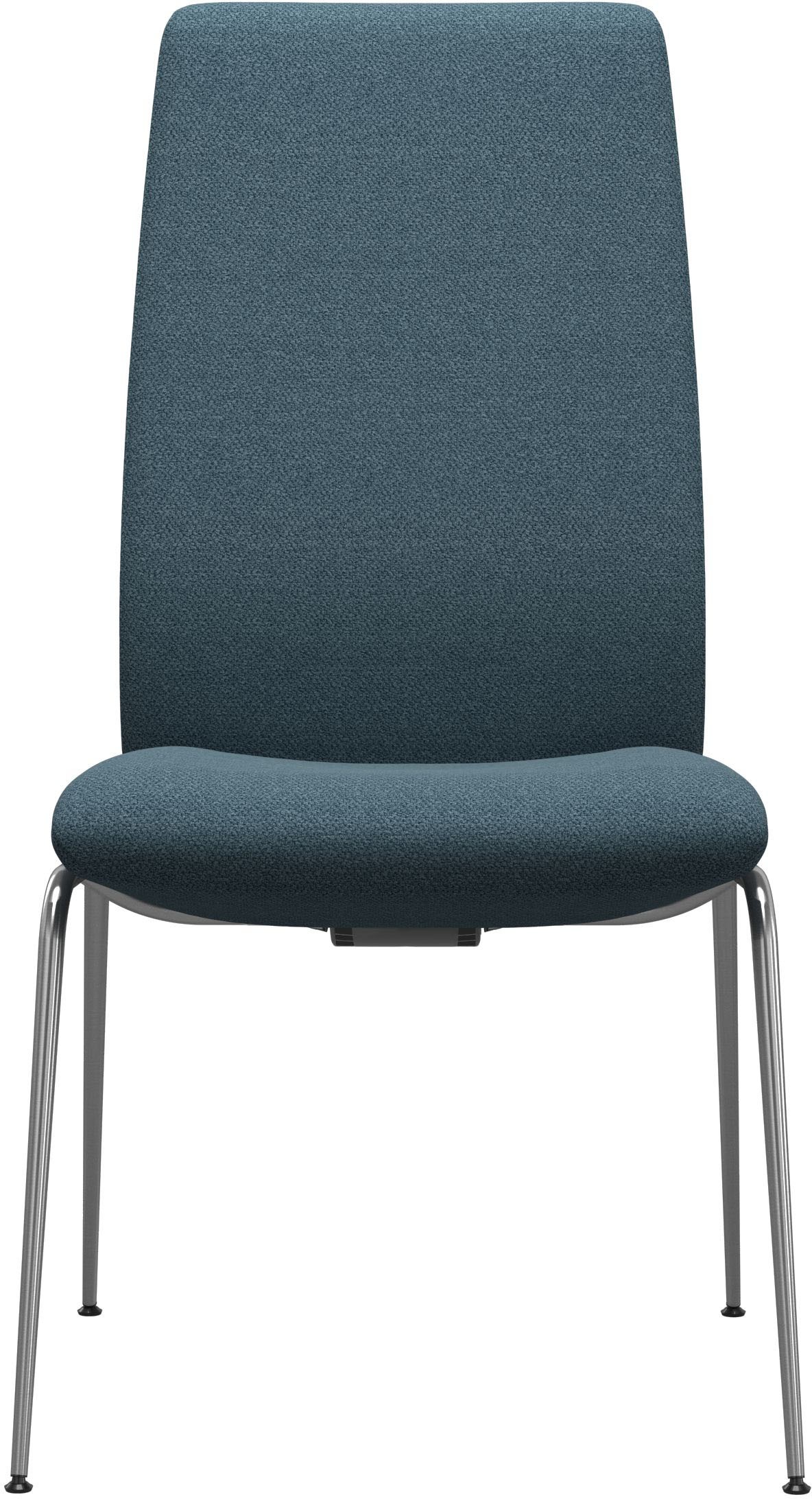 Stressless® Polsterstuhl »Laurel«, ROHLEDER Stoff Q2 FARON, High Back, Größe L, mit Beinen aus Stahl in Chrom matt