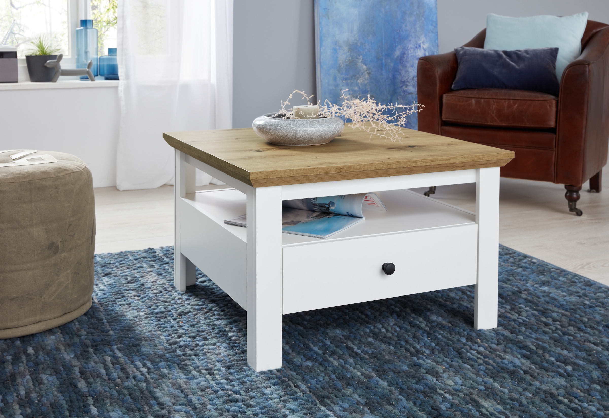 INOSIGN Couchtisch »Ulm« Couchtisch mit Schublade & offenem Fach - (B/T/H) günstig online kaufen