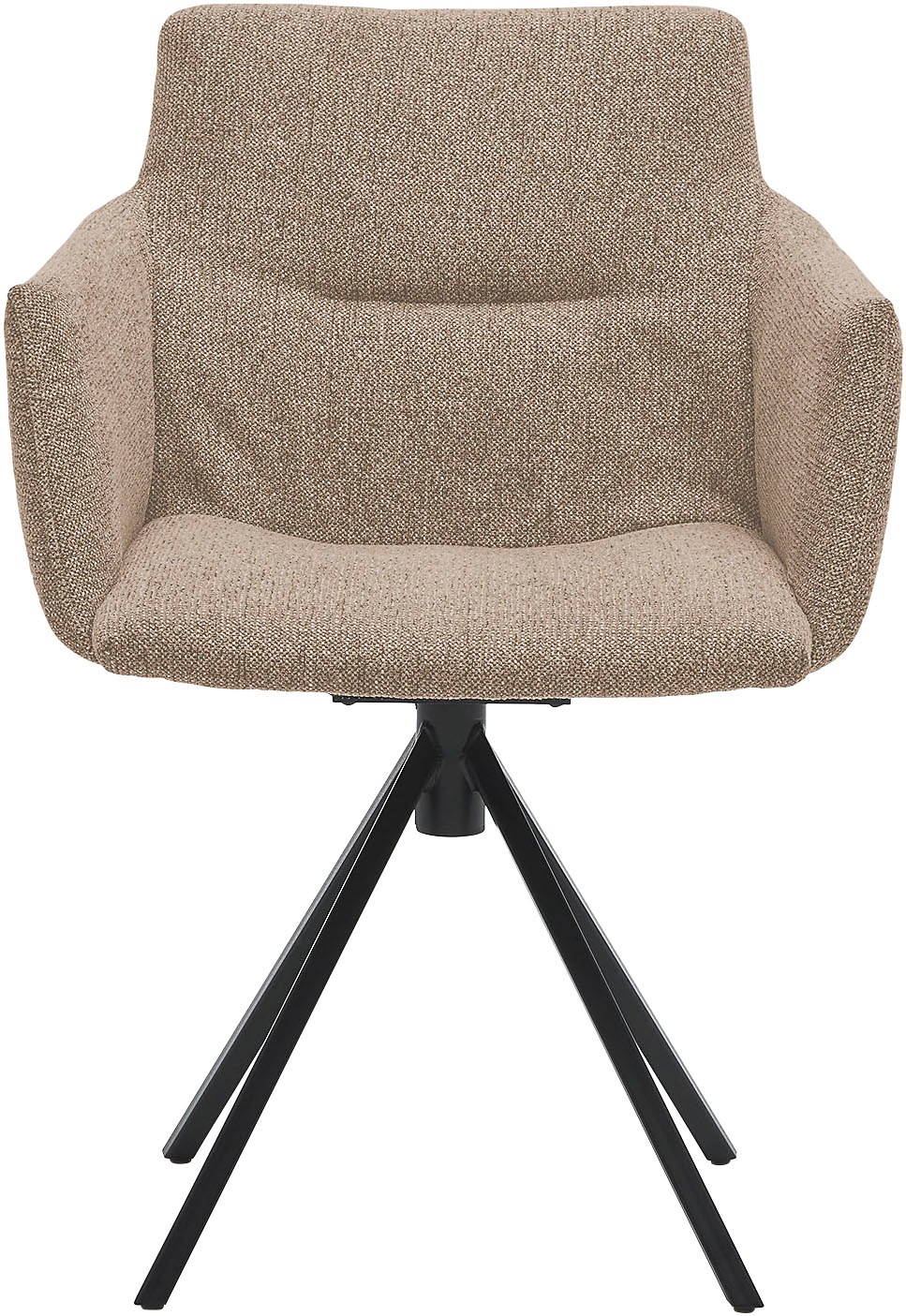 Musterring Polsterstuhl »JustB! SP500« () 1 Stk.mit Armlehne, wahlweise mit Drehfunktion, Stativgestell in schwarz