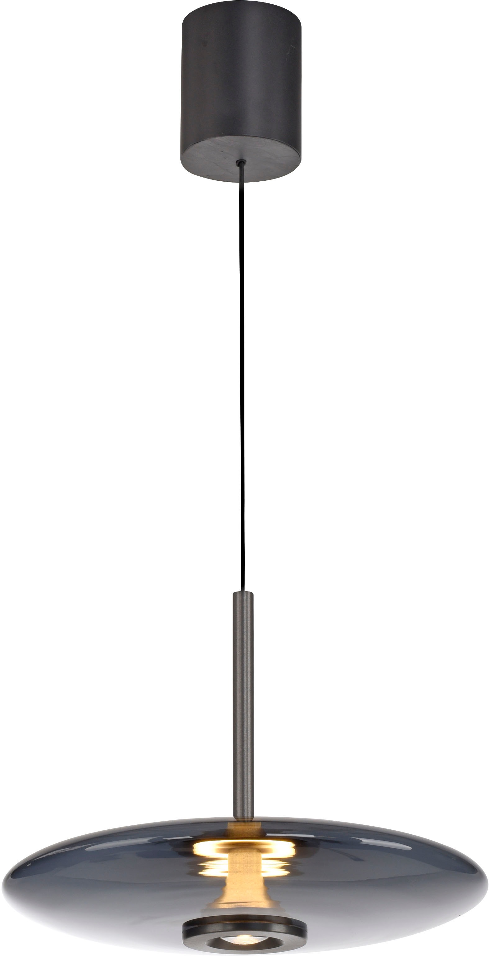 Neuhaus PURE LED Pendelleuchte »PURE E-Vitrum« LED-Board 1 Stk. warmweiß - kaltweiß e-LIFT®-Funktion, CCT, dimmbar über Fernbedíenung