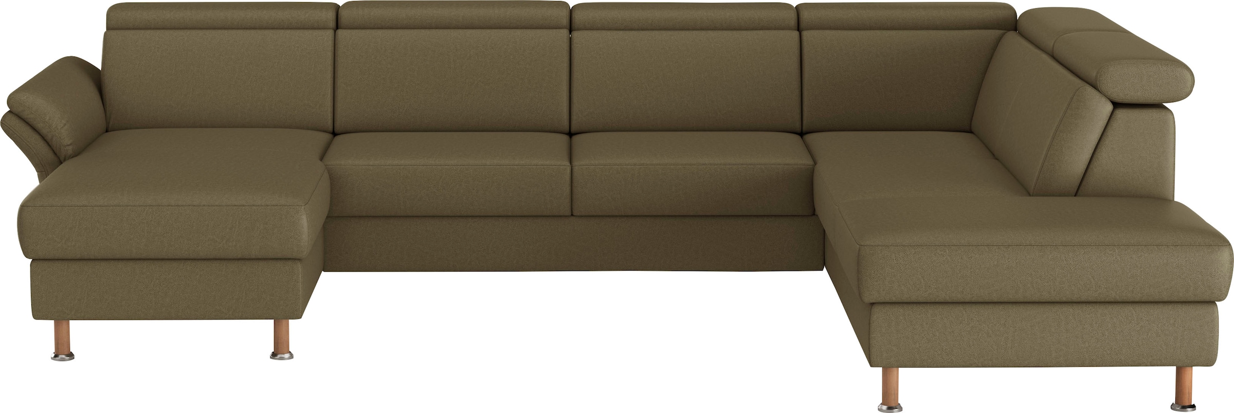 Home affaire Wohnlandschaft »Calypso U-Form«, wahlweise mit motorischer Relaxfunktion