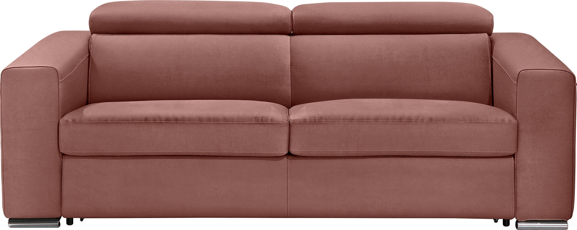 Egoitaliano Schlafsofa mit verstellbar, kaufen online Sofa Kopfteile inkl. Schlaffunktion, Metallfüßen »Cabiria«
