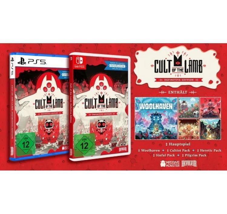 Flashpoint Spielesoftware »Cult of the Lamb Definitive Edition PS5 (Box)« PlayStation 5