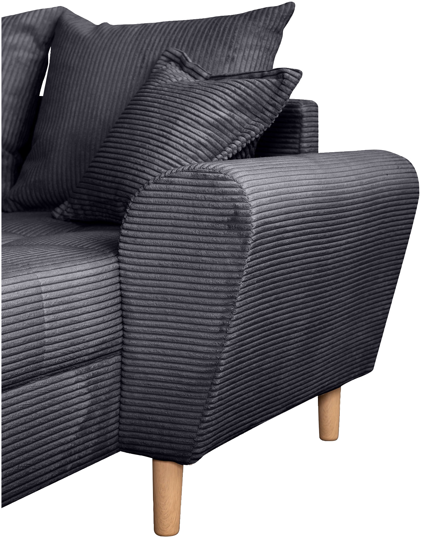 COLLECTION AB Wohnlandschaft »Raisa U-Form«, mit Federkern, Kissen und Steppung im Sitzbereich