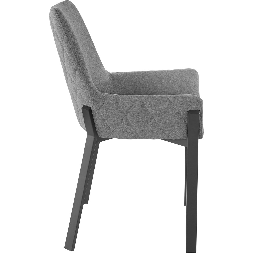 Places of Style Stuhl »Lome«, (Set), 2 St., Webstoff