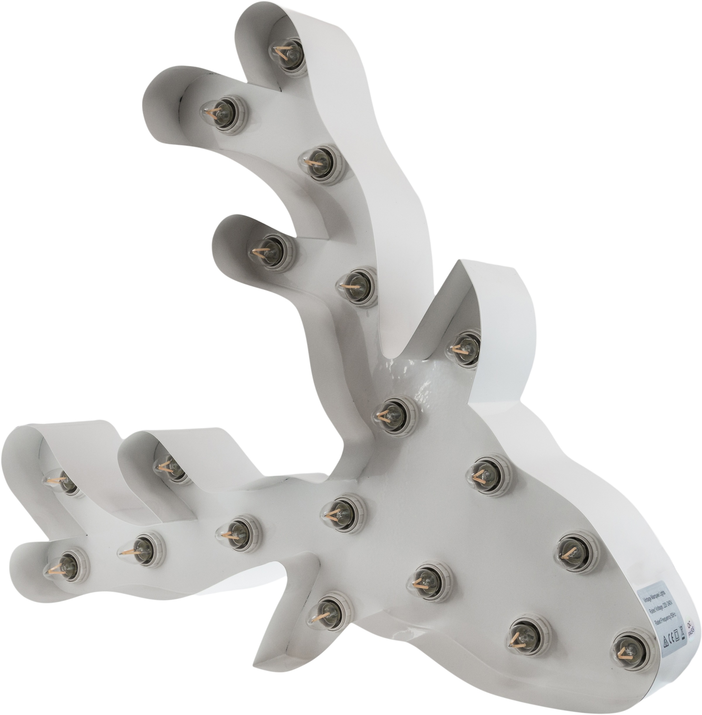 MARQUEE LIGHTS LED Dekolicht »Deer«, 19 flammig, Leuchtmittel E14   ohne Le günstig online kaufen