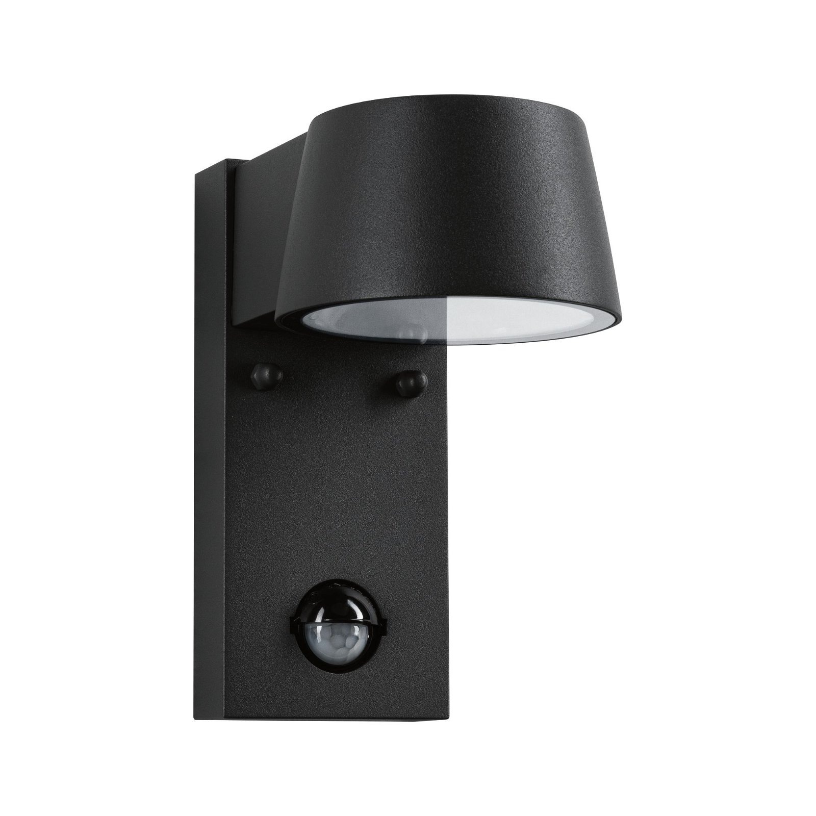 Paulmann LED Außen-Wandleuchte »Capea IP44 96x153mm 3000K 6W 500lm 230V Anthrazit Aluminium«, 1 flammig, Bewegungsmelder