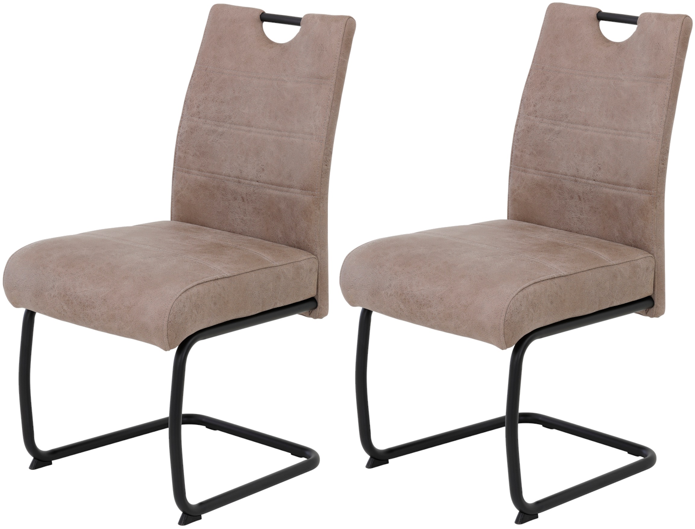 HELA Freischwinger »FLORA Freischwinger mit Griff, 140kg belastbar« (Set) 2 günstig online kaufen