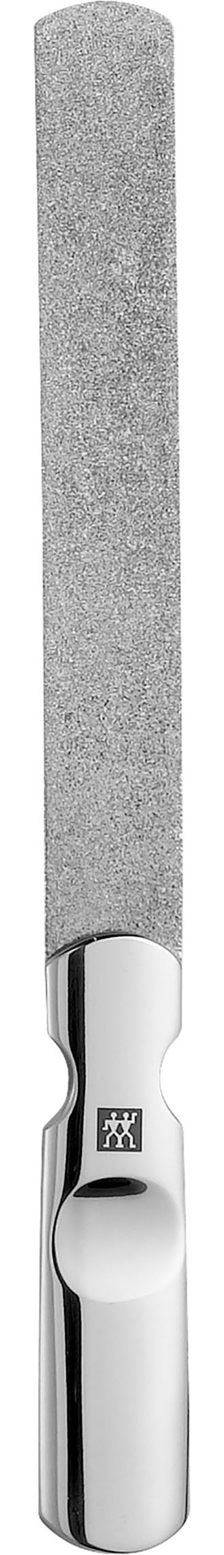 Zwilling Maniküre-Etui »CLASSIC INOX DRUCKKNOPF-ETUI VIOLETT«, (7 tlg.)