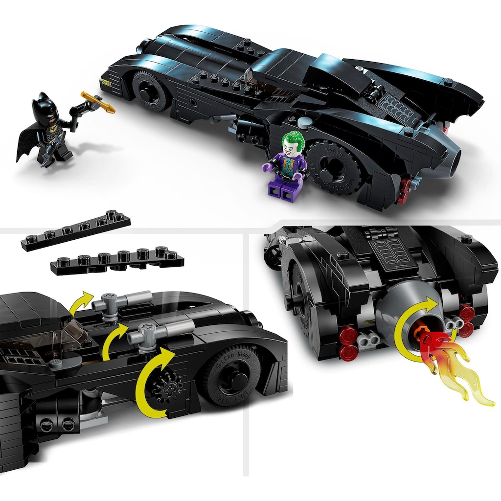 LEGO® Konstruktionsspielsteine »Batmobile: Batman verfolgt den Joker (76224), LEGO® Batman«, (438 St.)