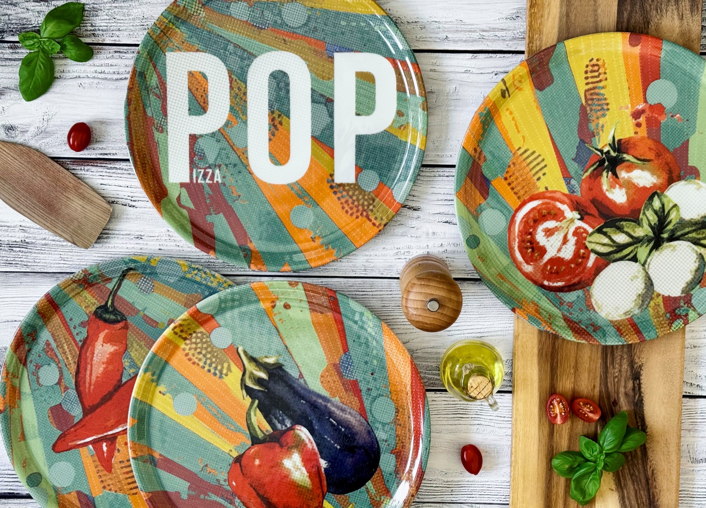MÄSER Pizzateller »Pop«
