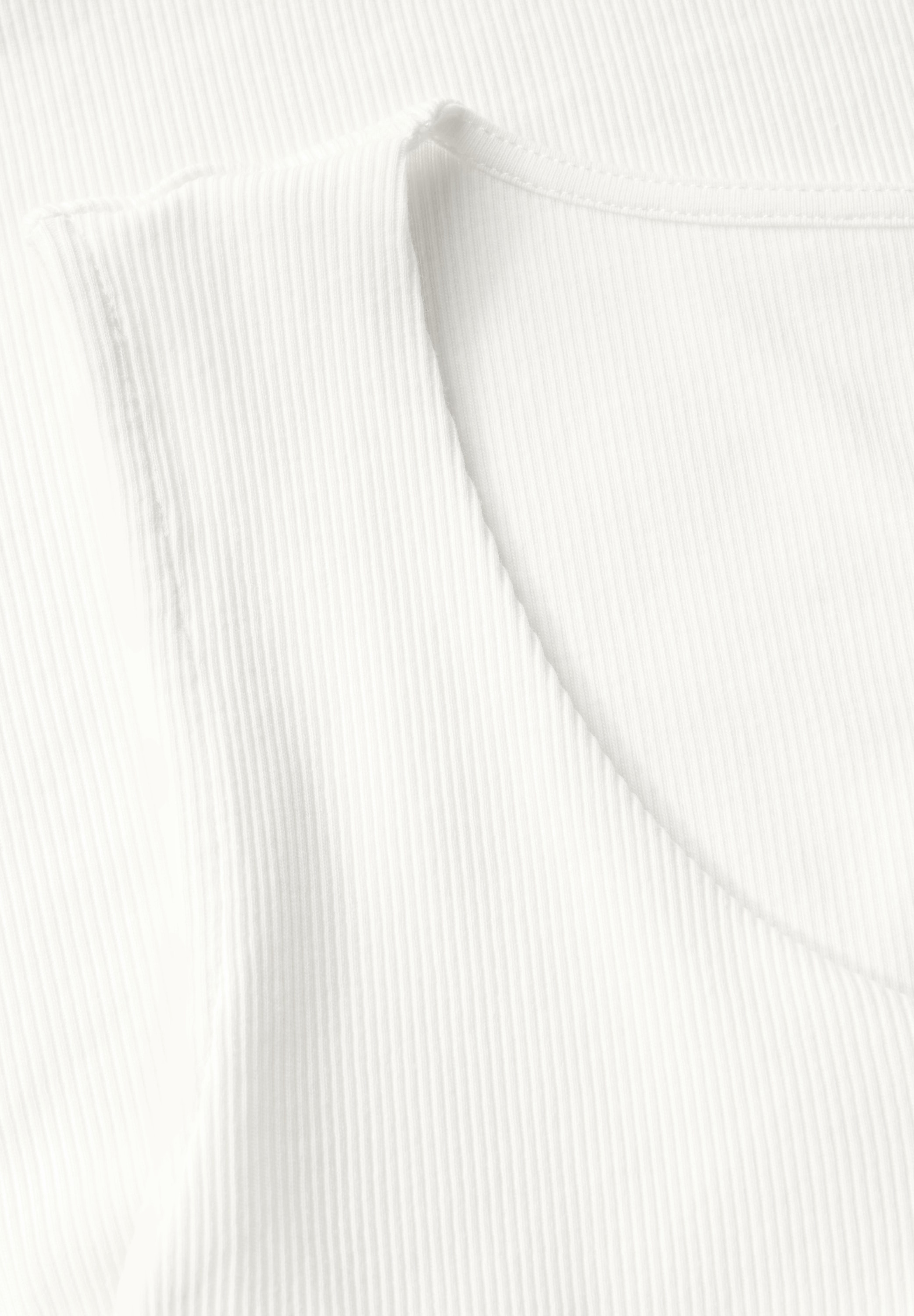 STREET ONE Shirttop »GANIA«, mit Herzausschnitt und Stretch