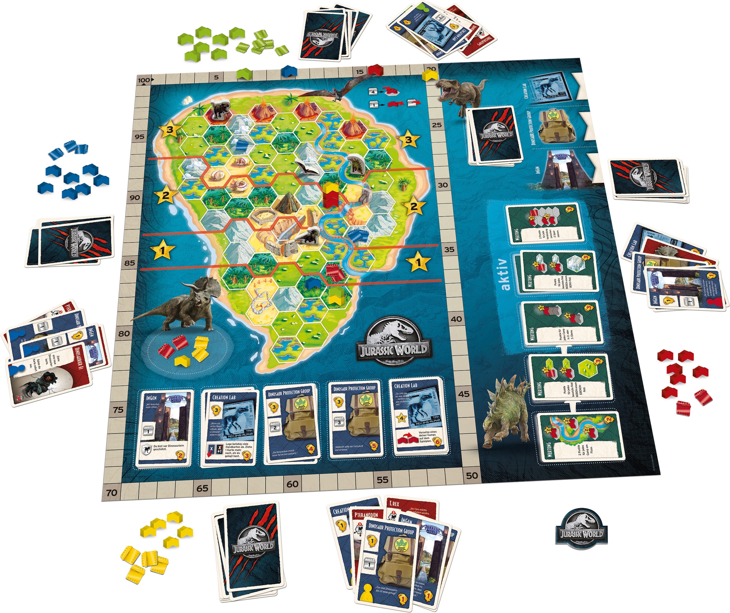 Schmidt Spiele Spiel »Jurassic World Rückkehr zur Isla Nublar«, Made in Germany