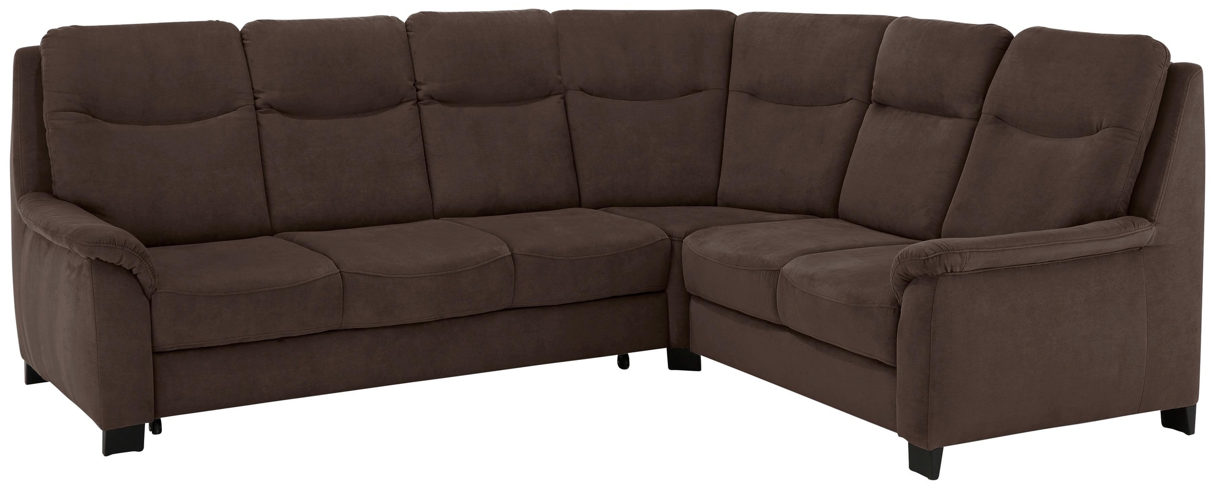 Home affaire Ecksofa »Boccaccio L-Form«, mit Federkern, incl. Kopfteilverst günstig online kaufen