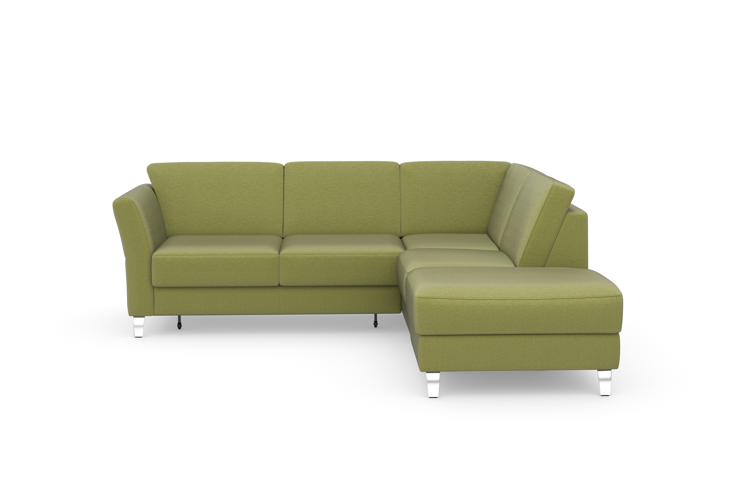 sit&more Ecksofa »Visby L-Form«, Wahlweise mit Bettfunktion und Stauraum, f günstig online kaufen