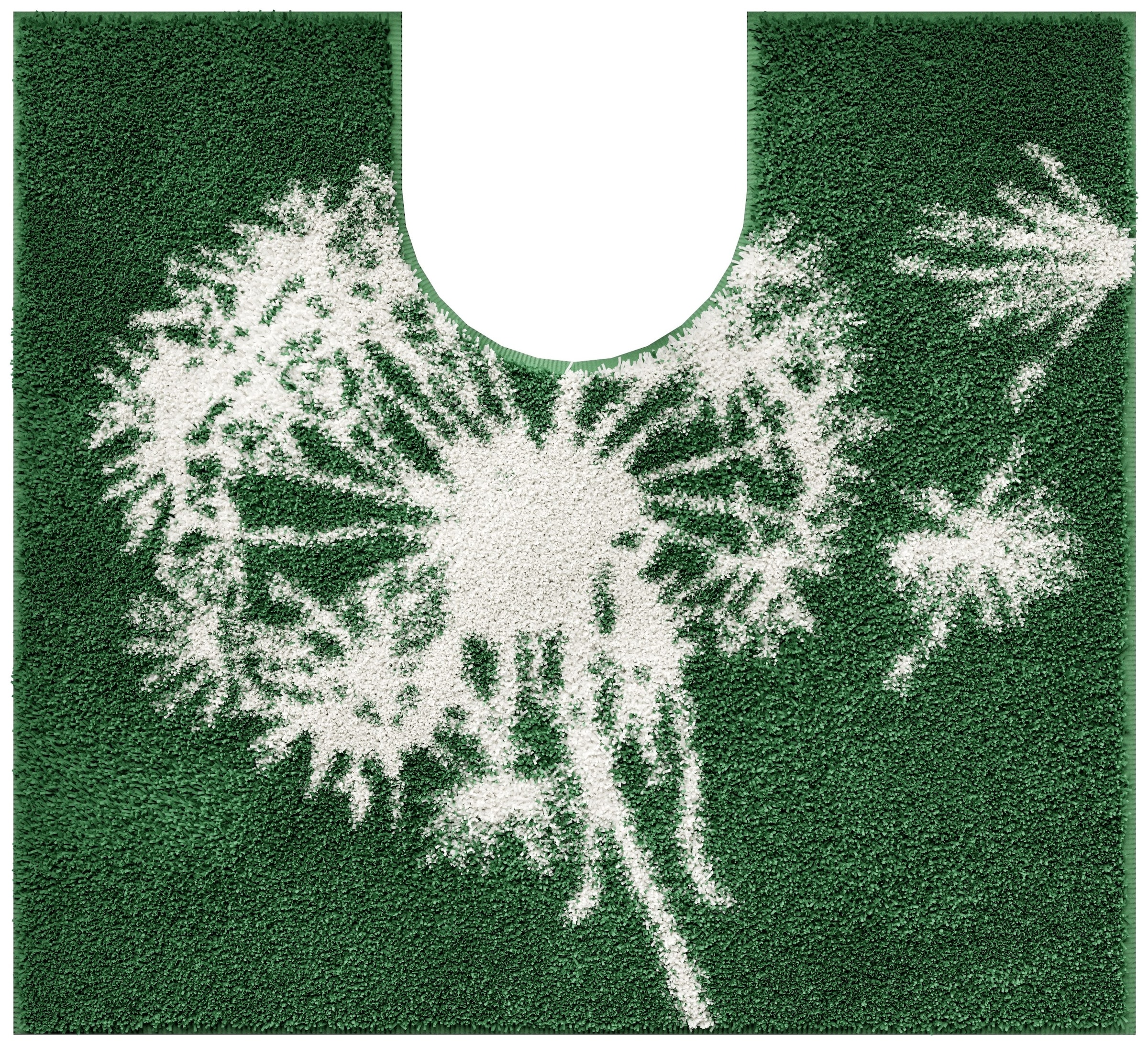 Grund Badematte »Pusteblume, Badvorleger, Badezimmer Teppich, sehr weich«, rutschhemmend beschichtet, schnell trocknend-fußbodenheizungsgeeignet, weiche Haptik, auch als 2-teiliges Set erhältlich, Made in Europe