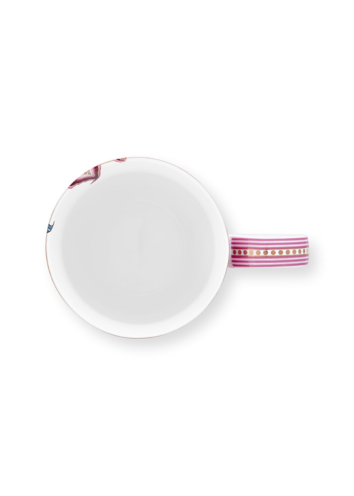 PiP Studio Becher »Flower Festival«, (Set, 4 tlg.), Kaffeetassen im 4er Set, Blumenfest, 450 ml