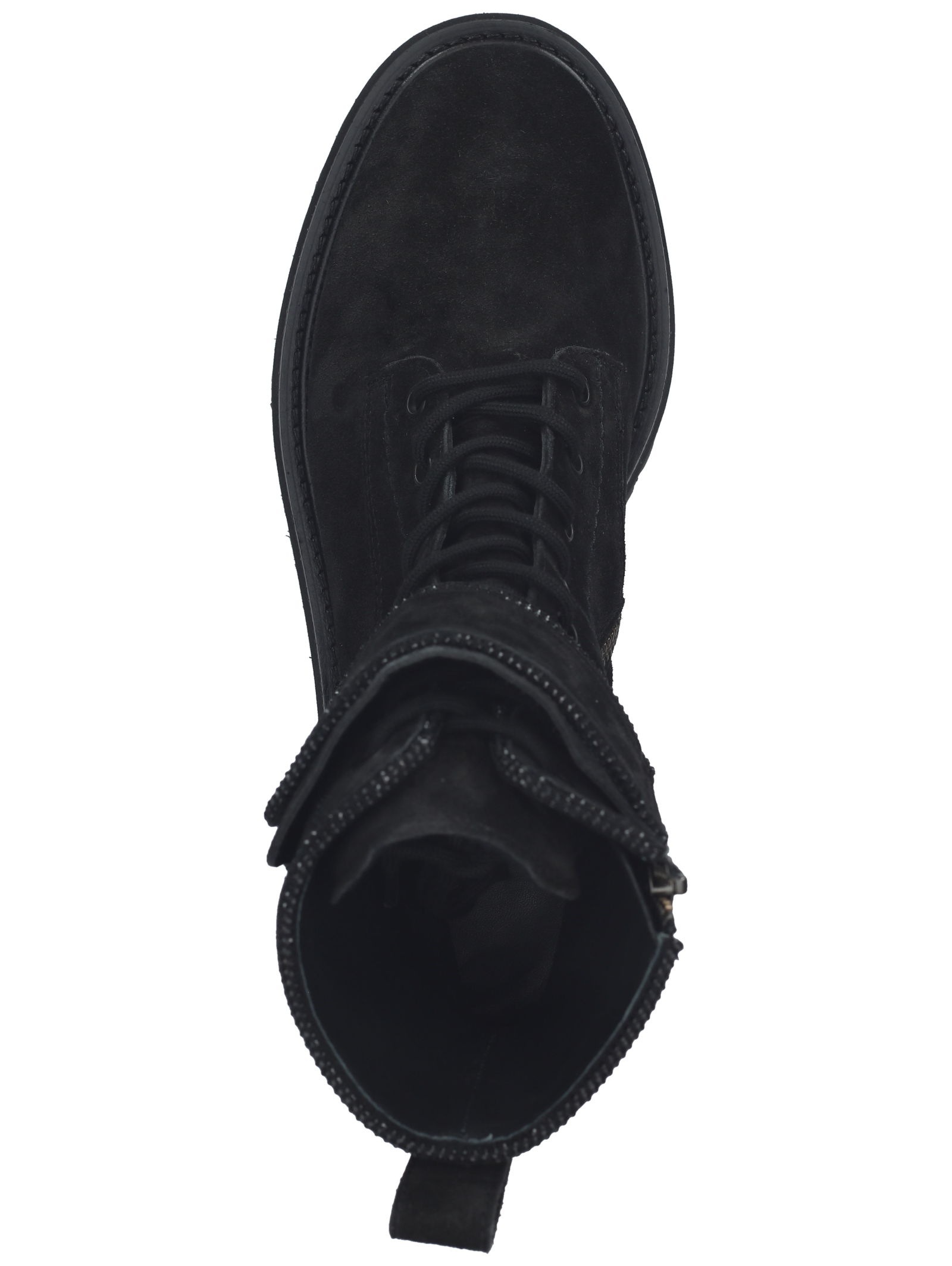 Paul Green Schnürstiefelette »Paul Green Stiefelette Veloursleder«