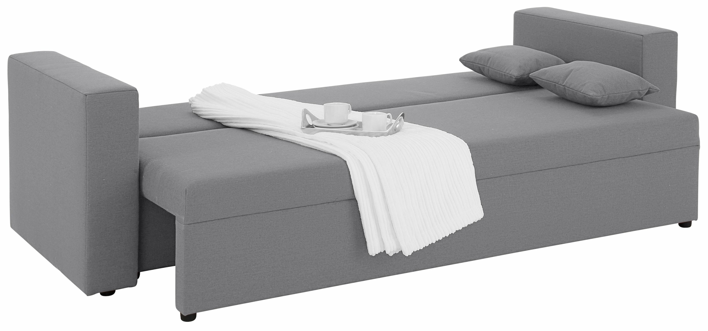 Home affaire 3-Sitzer »Pur«, wahlweise mit Bettfunktion