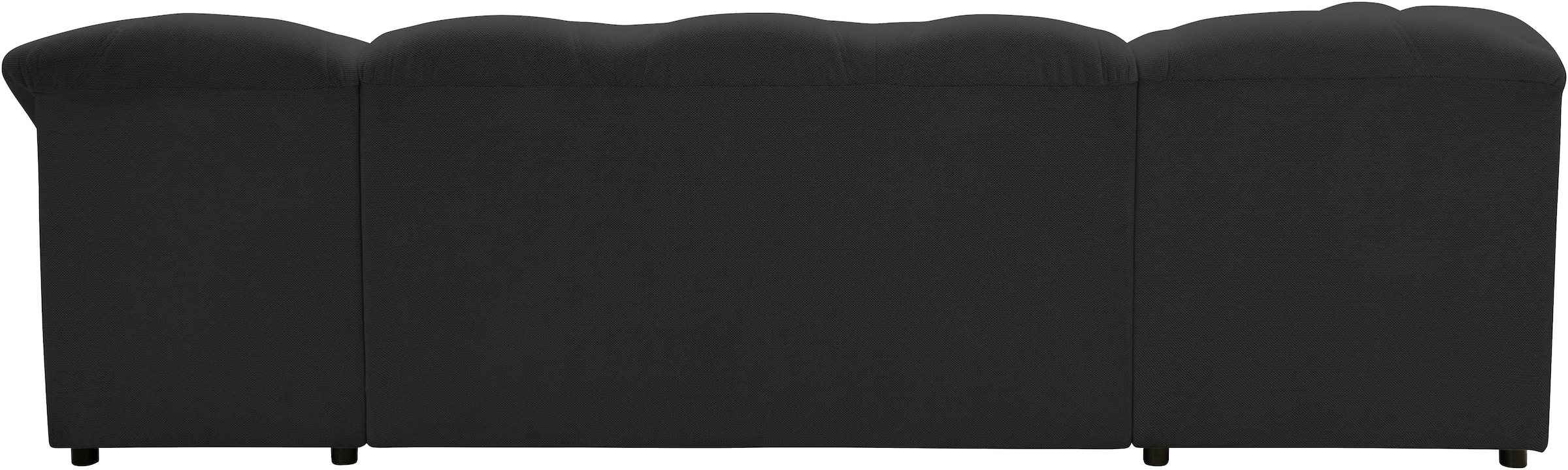 DOMO collection Wohnlandschaft »Flores auch in Leder-Bezug, B/T/H: 293/180/86 cm, U-Form«, (3 St.), wahlweise mit Bettfunktion, wahlweise mit Federkern