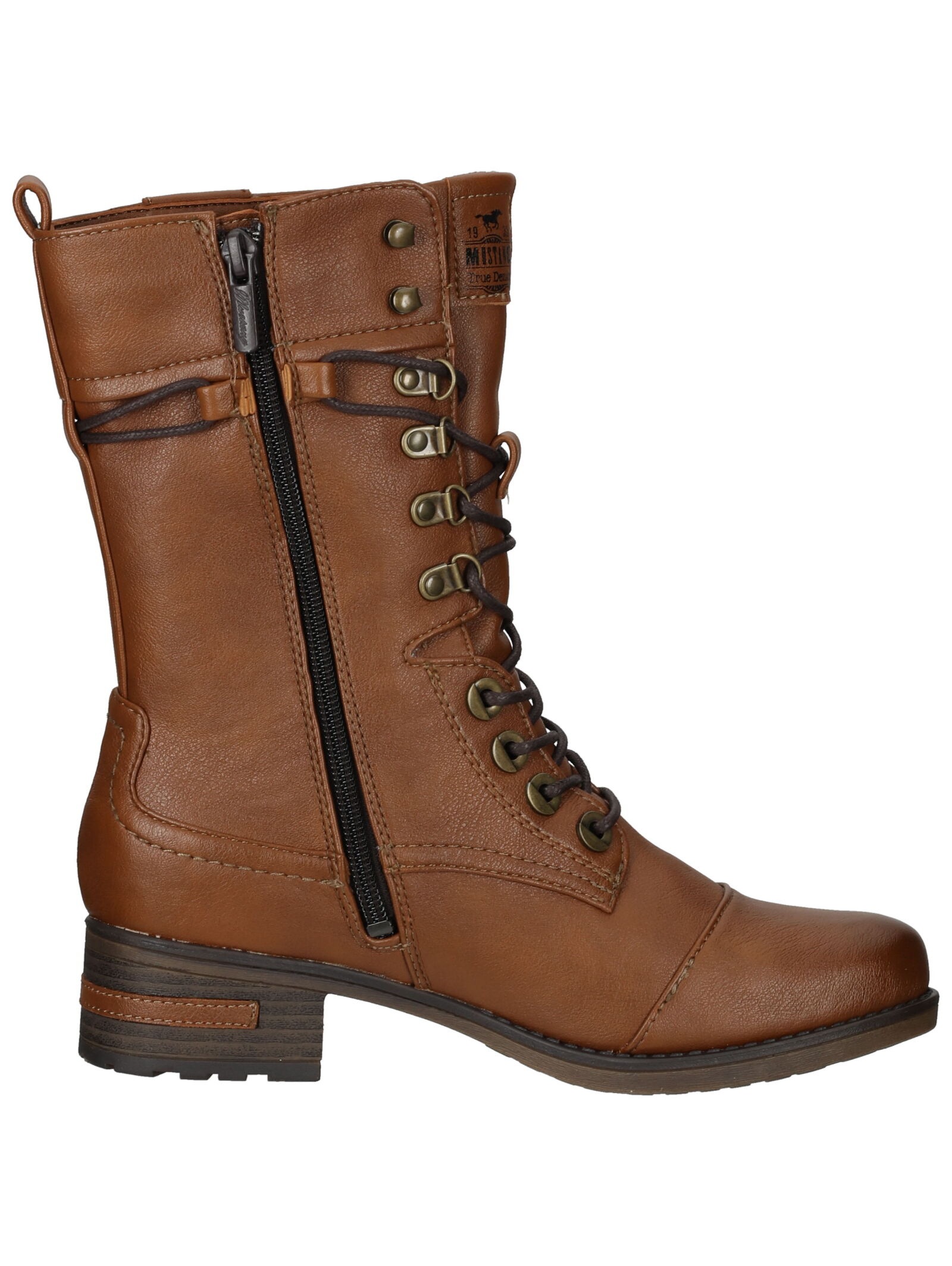 Mustang Shoes Schnürstiefel »Mustang Shoes Stiefel Lederimitat«