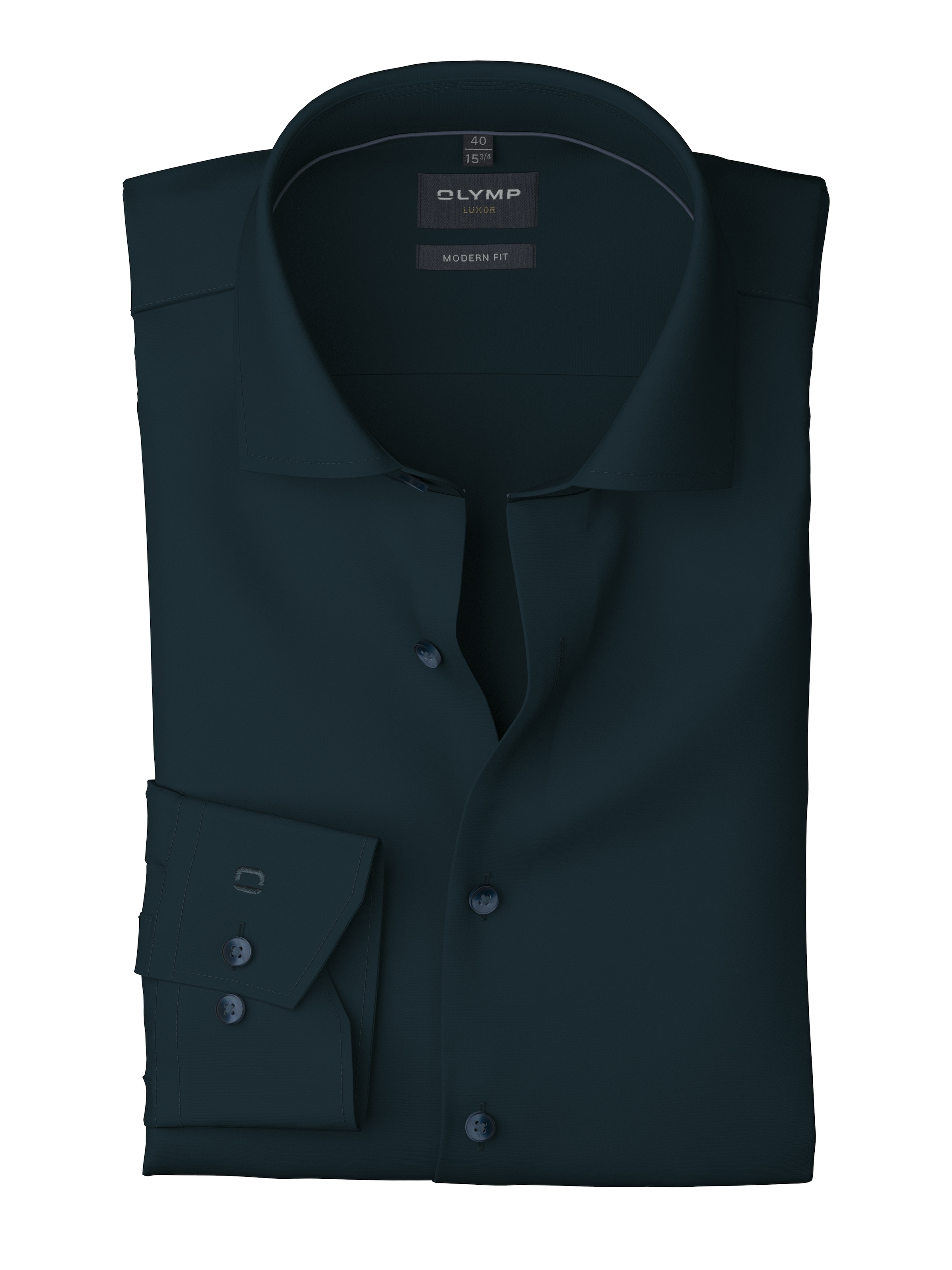 OLYMP Langarmhemd »Luxor« Businesshemd, Global-Kentkragen, Modern Fit
