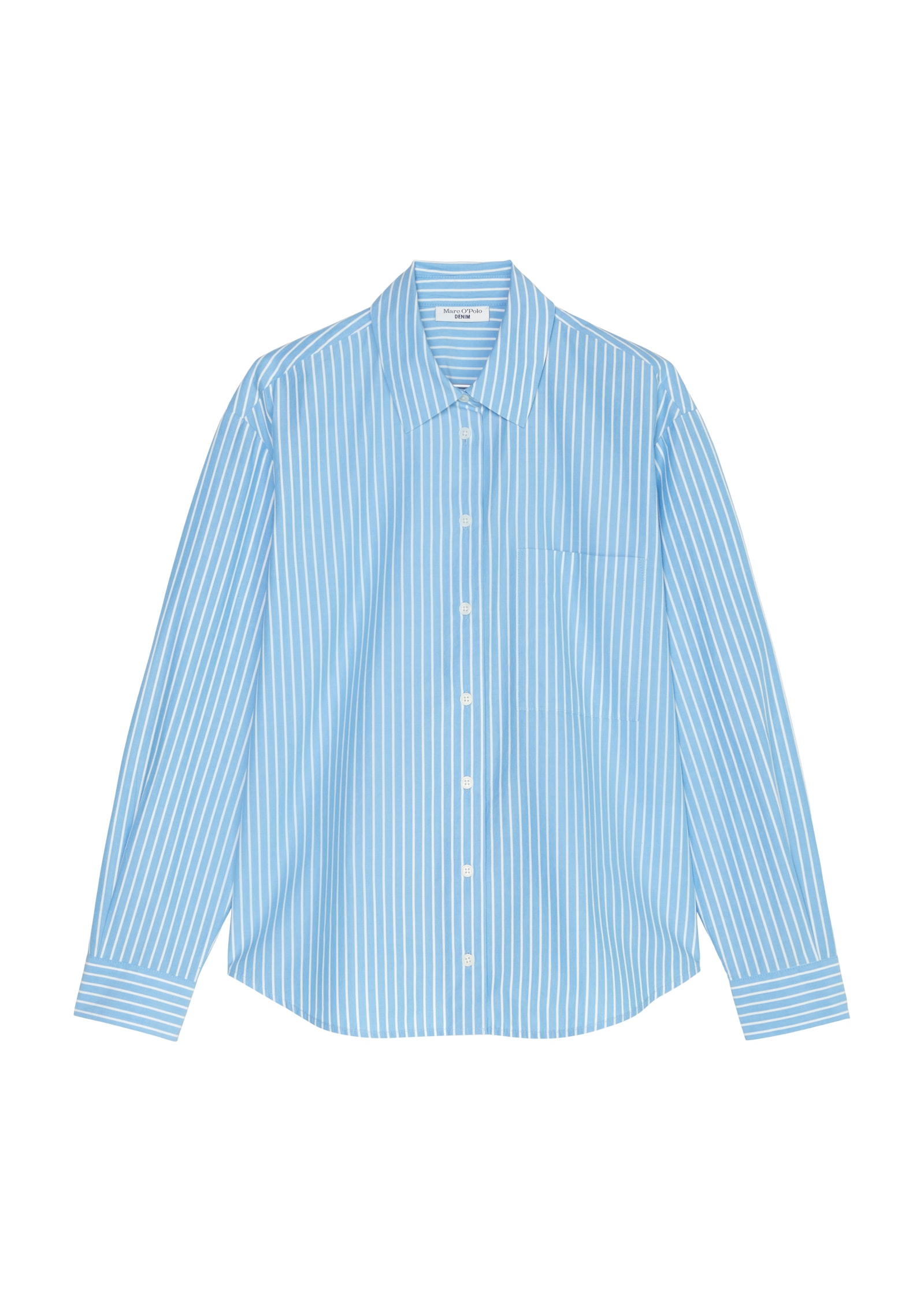 Marc O'Polo DENIM Langarmbluse, modisch gestreift
