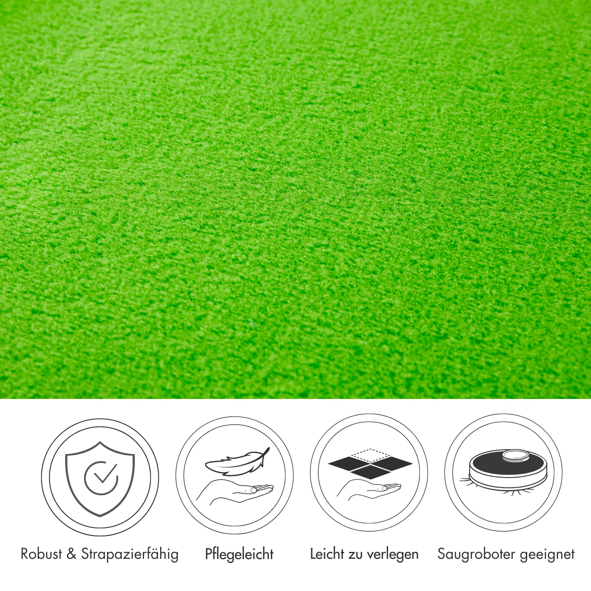 Andiamo Teppichboden »Kira, Velours, Made in Belgium«, rechteckig, 8 mm Höhe, Uni Farben, Breite 400 cm, strapazierfähig, pflegeleicht, Wohnzimmer