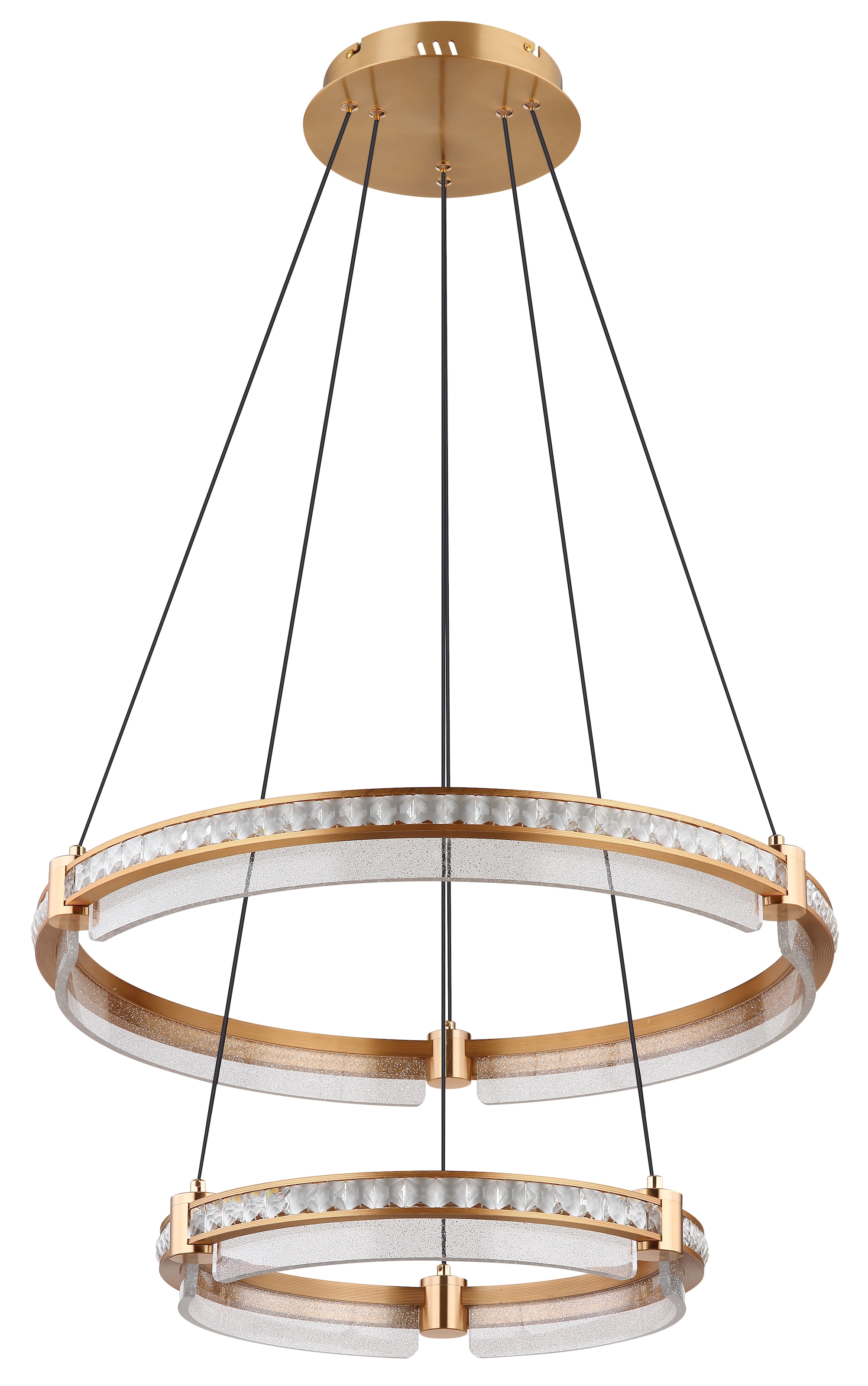GLOBO LIGHTING LED Pendelleuchte »BLONDIE« LED-Modul Hängelampe/Hängeleucht günstig online kaufen