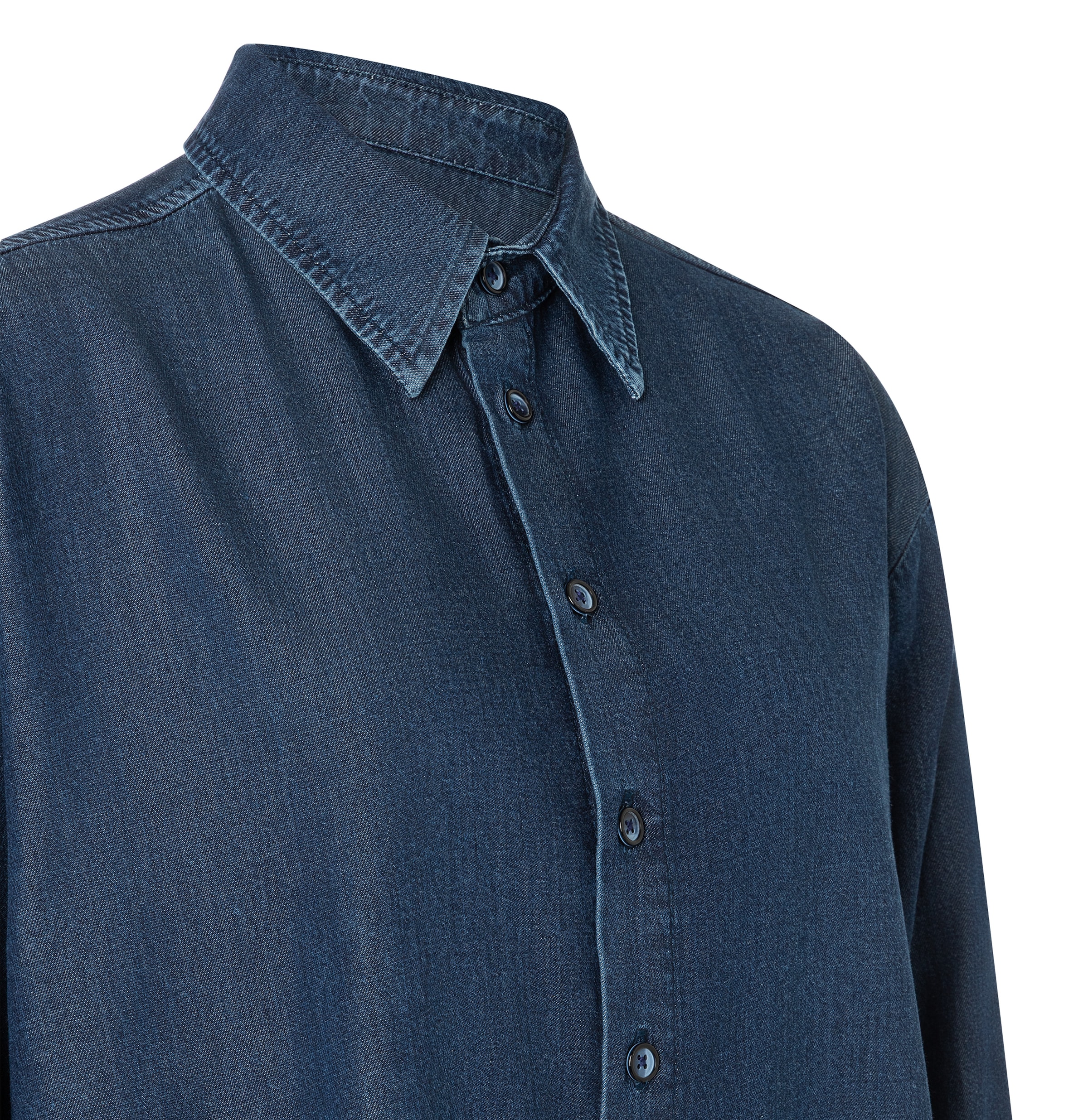 MAC Hemdbluse mit Hemdkragen