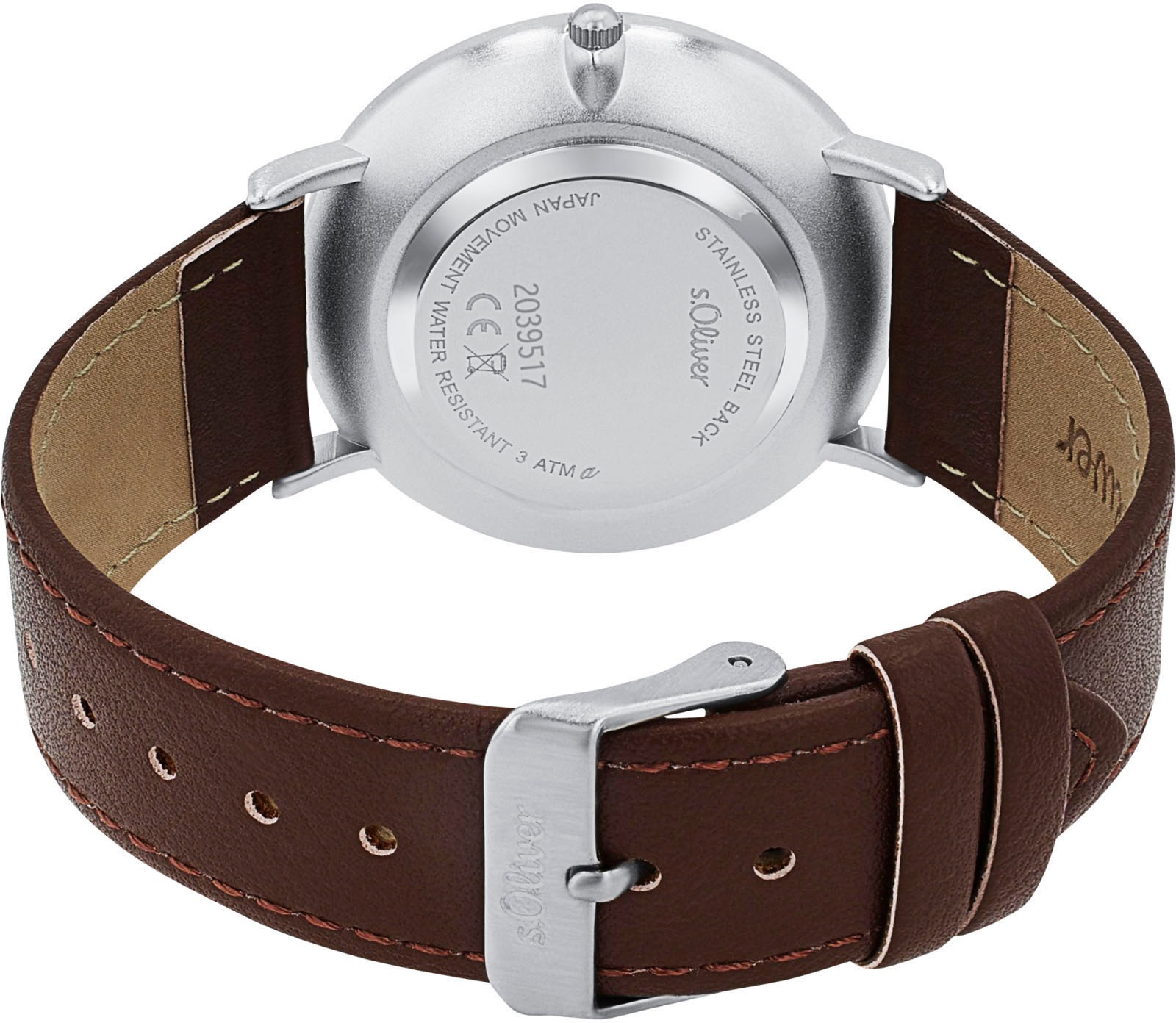 s.Oliver Quarzuhr, Armbanduhr, Damenuhr, Herrenuhr, analog