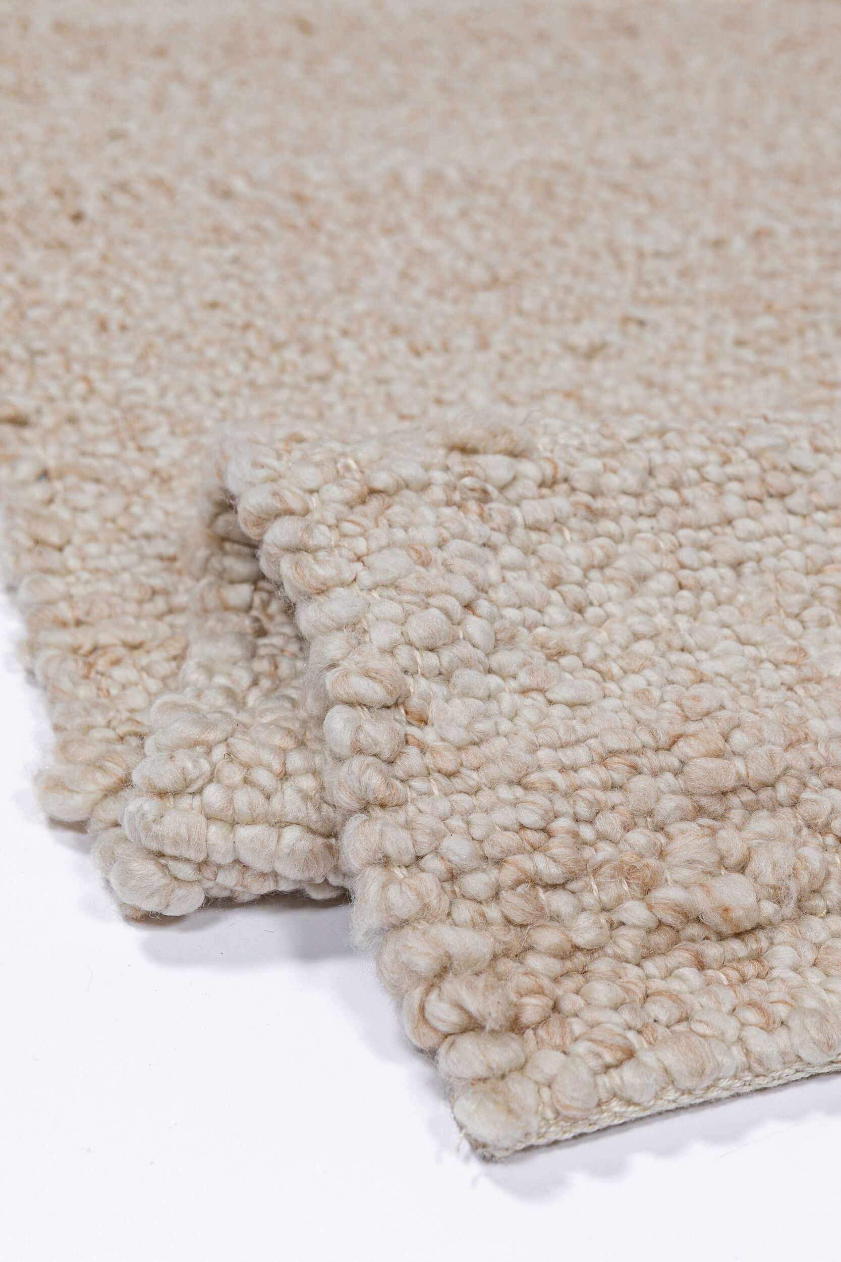 FLAIR RUGS Designteppich »FINLEY« rechteckig 10 mm Höhe Bouclé-Design in Wolloptik