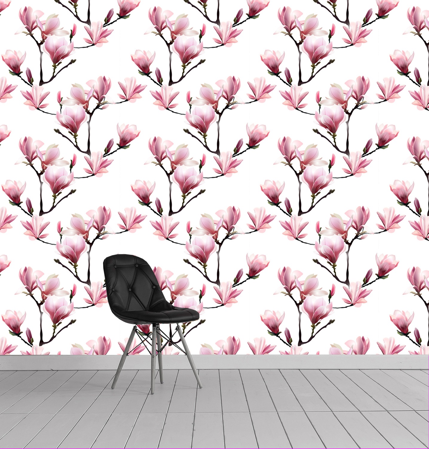 queence Vinyltapete »Aviles« Motiv   bedruckt   botanisch   floral   gemust günstig online kaufen