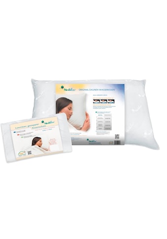 Wasserkissen »Mediflow Kombipack - Original Wasserkissen + Luxus-Schonbezug 50x70 cm«,...