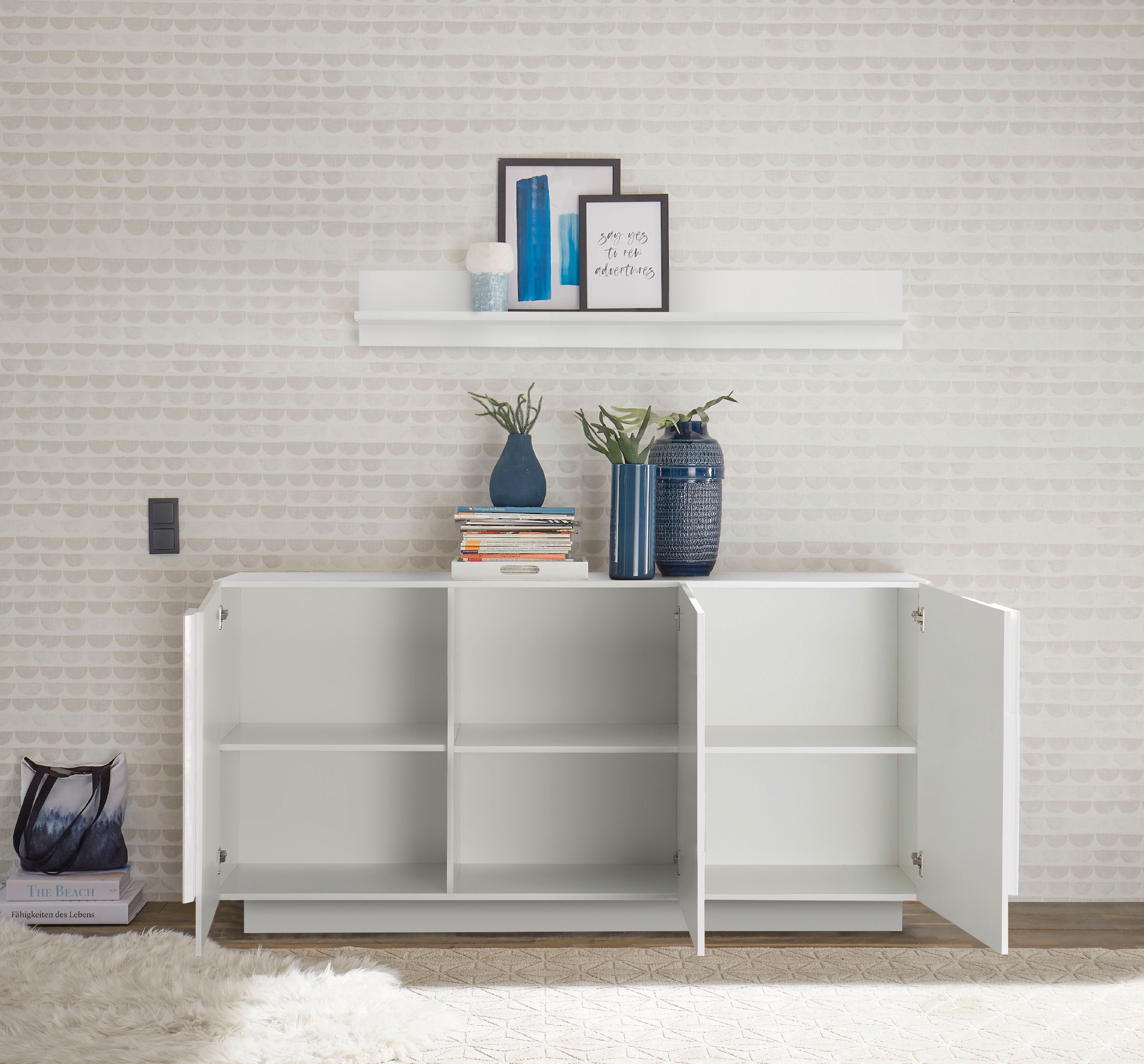 INOSIGN Sideboard »Jupiter«, Breite 181 cm mit 3 Türen