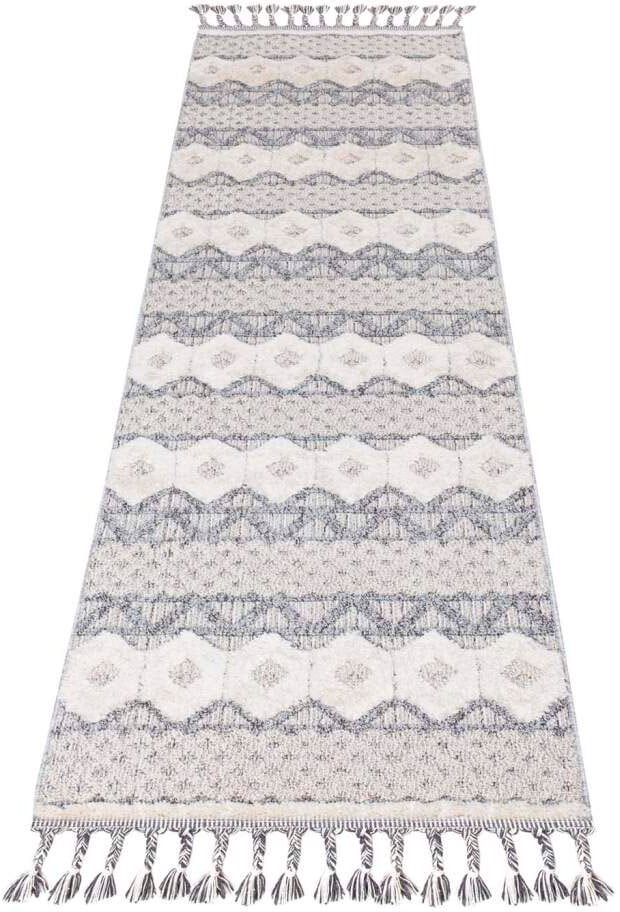 Carpet City Hochflor-Teppich »Valencia 728« rechteckig 20 mm Höhe Läufer, B günstig online kaufen