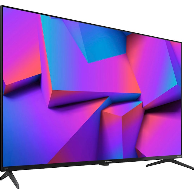 Sharp LED-Fernseher »4T-C43FK_«, 108 cm/43 Zoll, 4K Ultra HD, Smart-TV auf  Rechnung bestellen