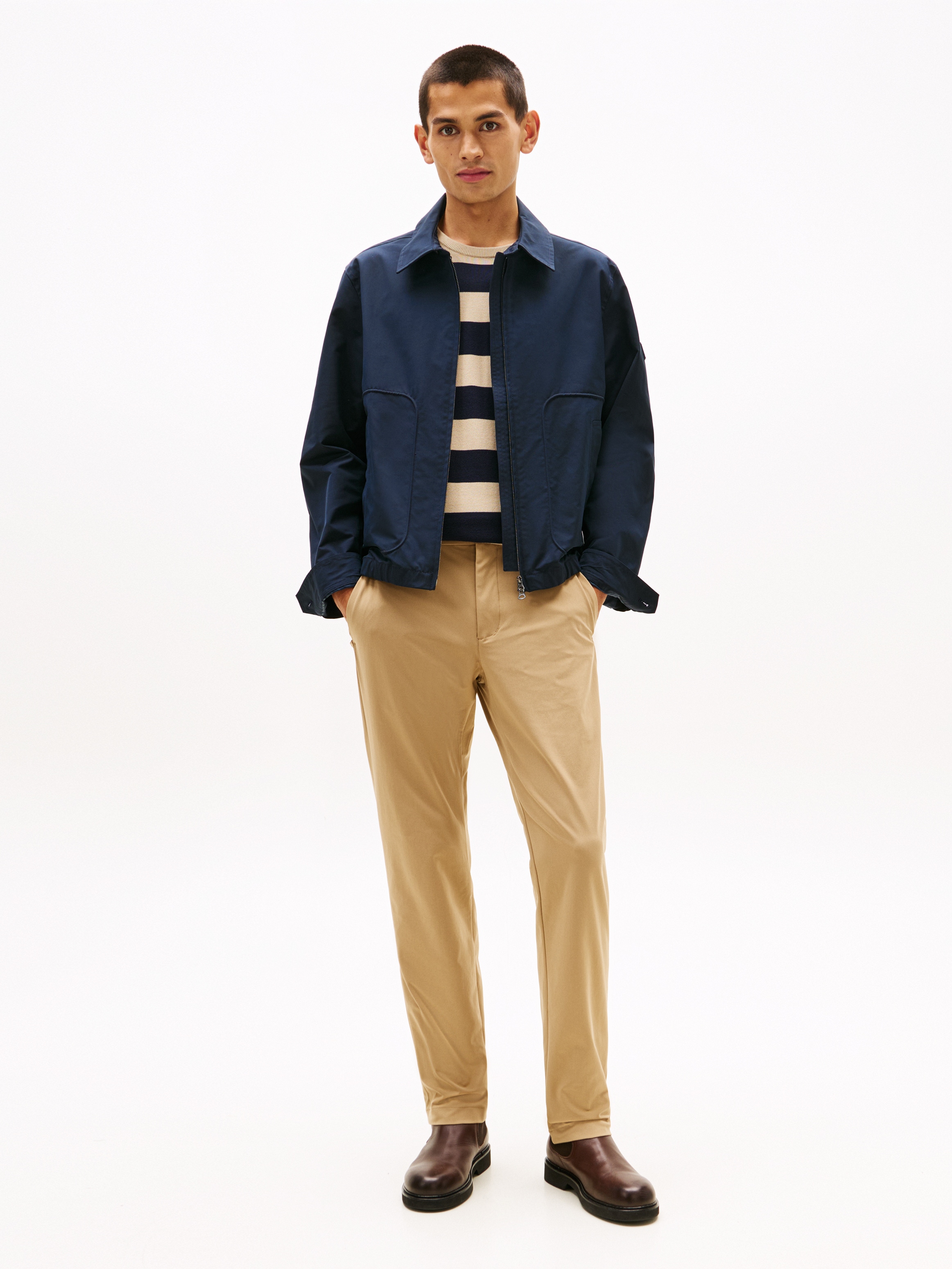 Tommy Hilfiger Chinohose »DENTON«  feuchtigkeitsableitend, Straight Fit,