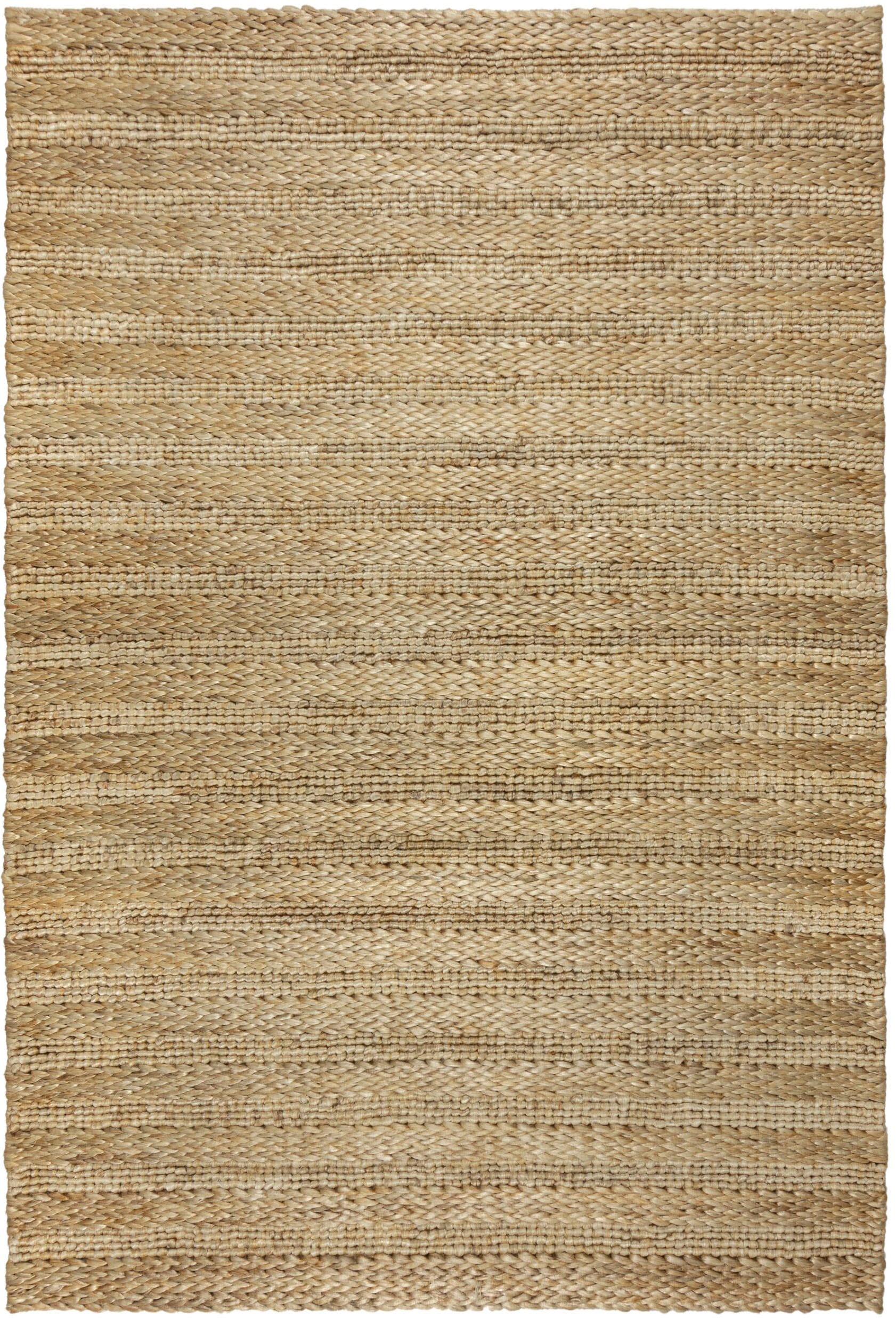 Teppich »Drew Stripe«, rechteckig, 3 mm Höhe, Drew Braid Jute-Streifenteppich